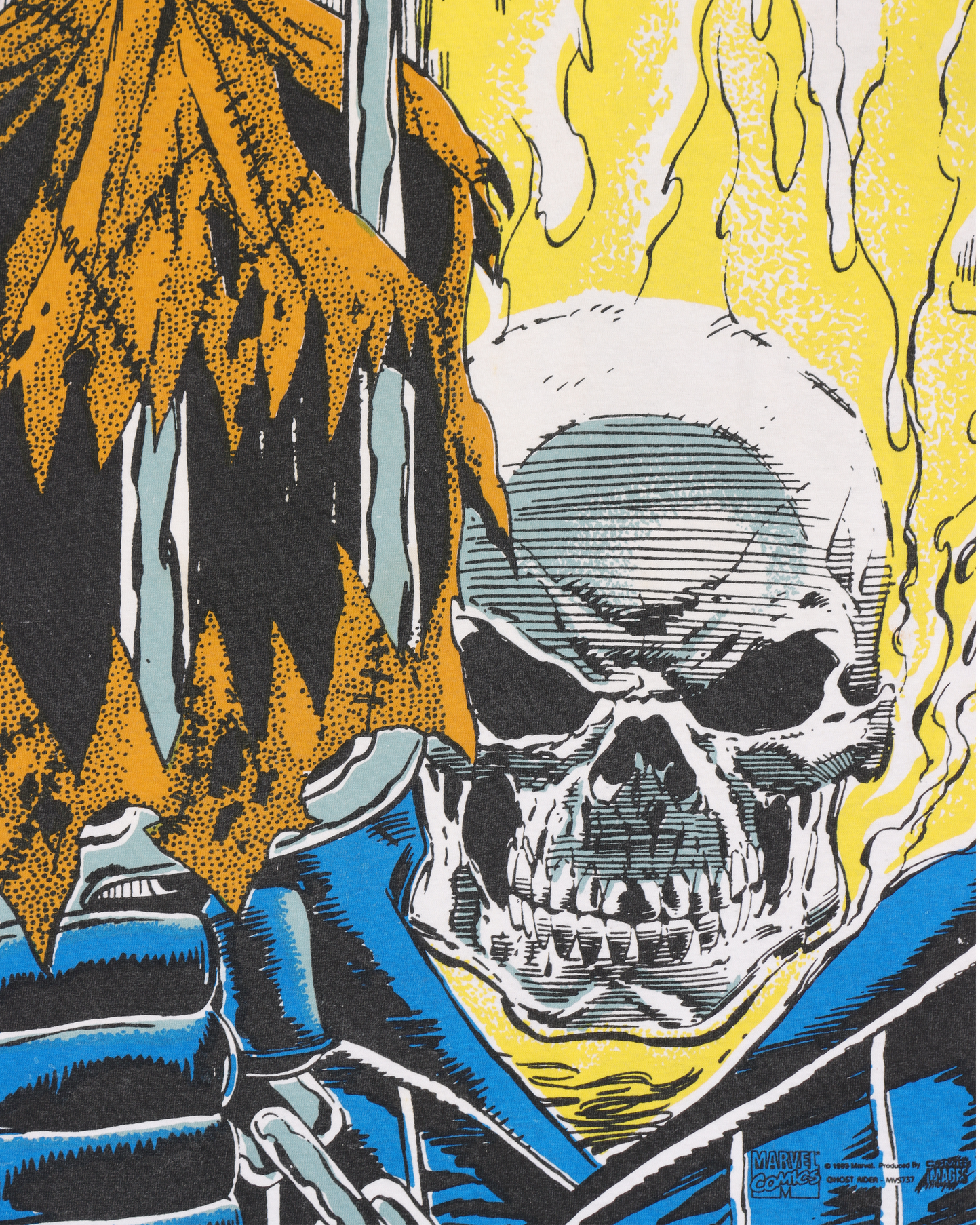 Marvel Ghost Rider Pumpkin Head Mega T-Shirt