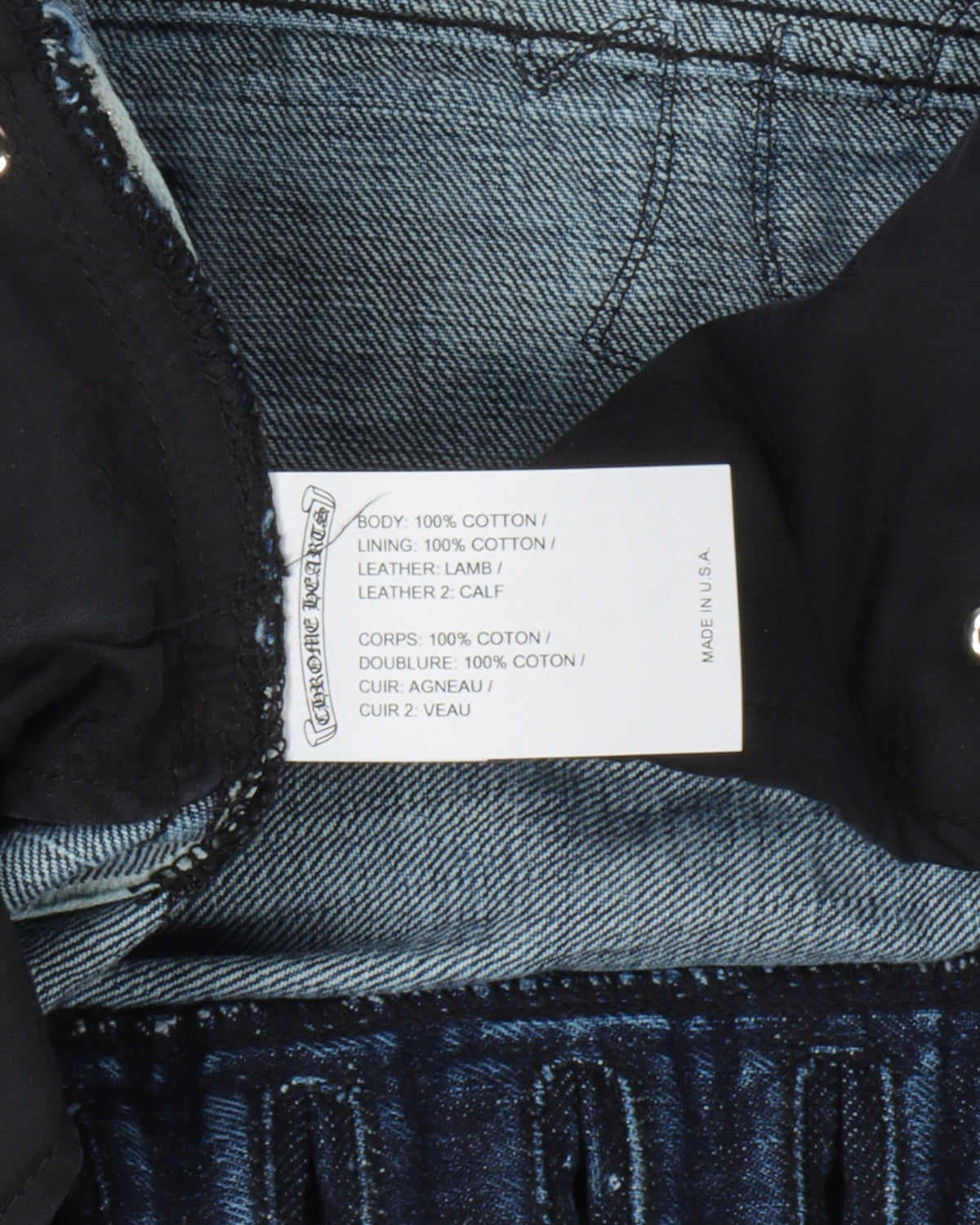 Fleur Knee Denim w/ 33 Cross Patches