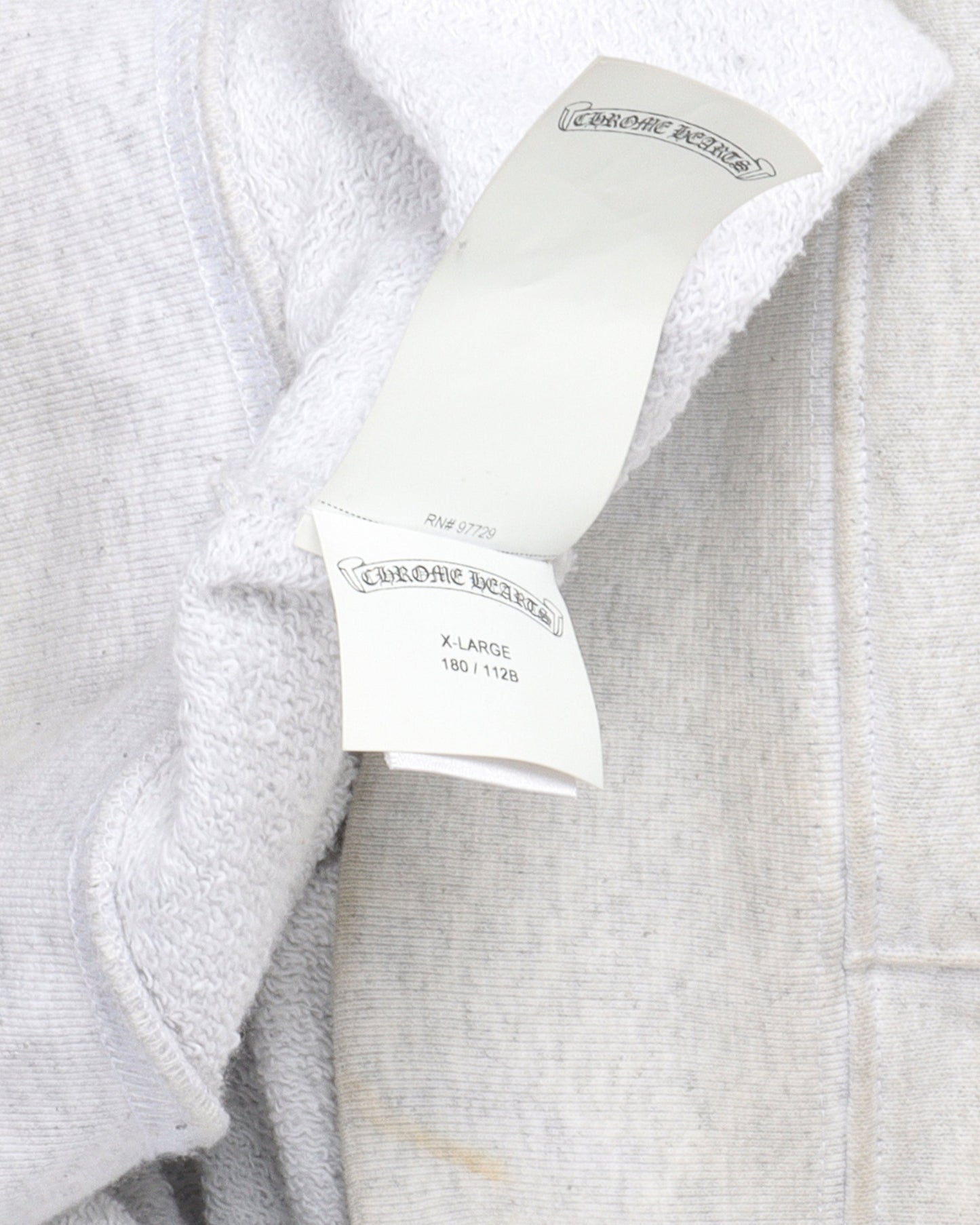 Multicolor Leather Cross Patch Hoodie