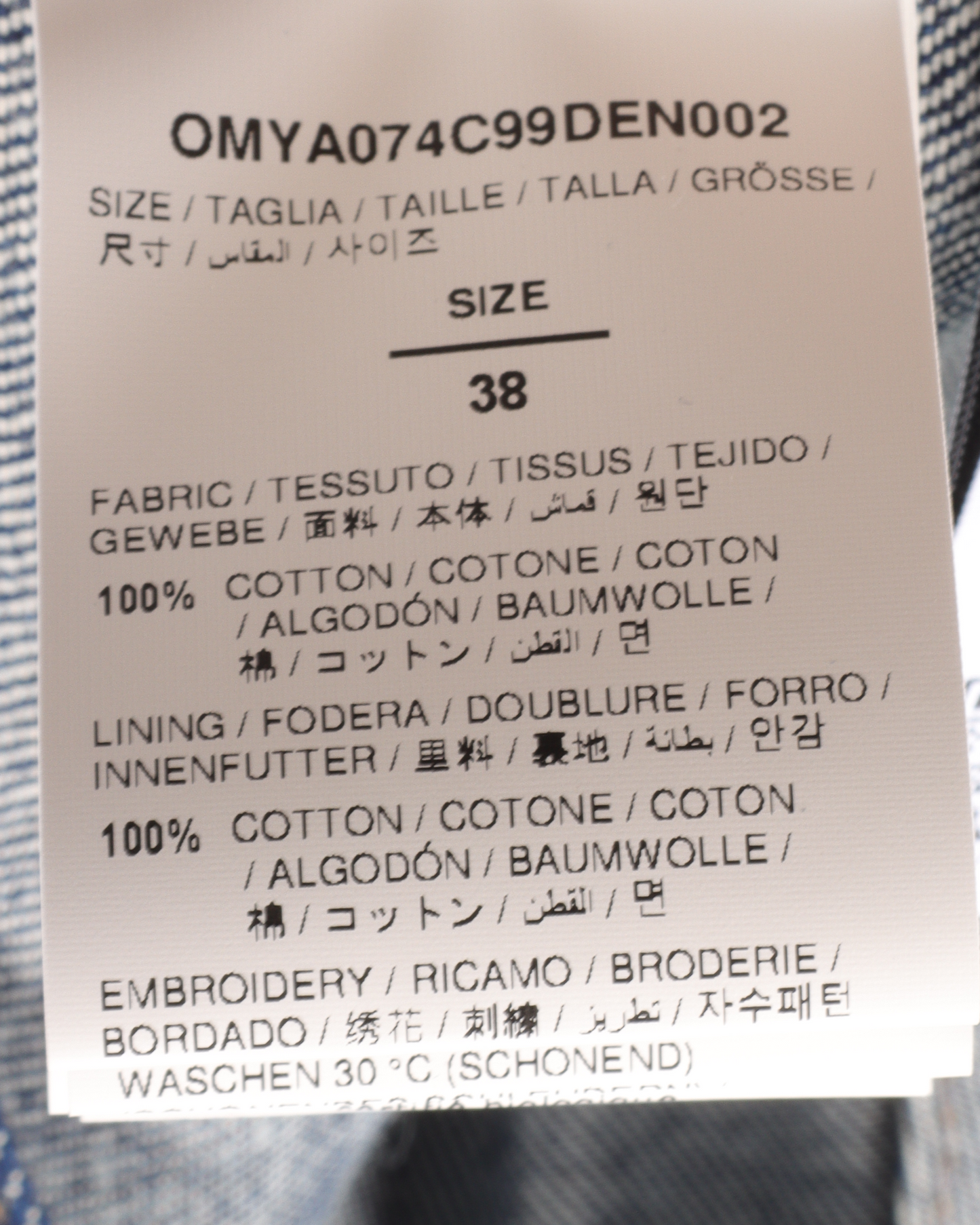 Indigo Raw Denim