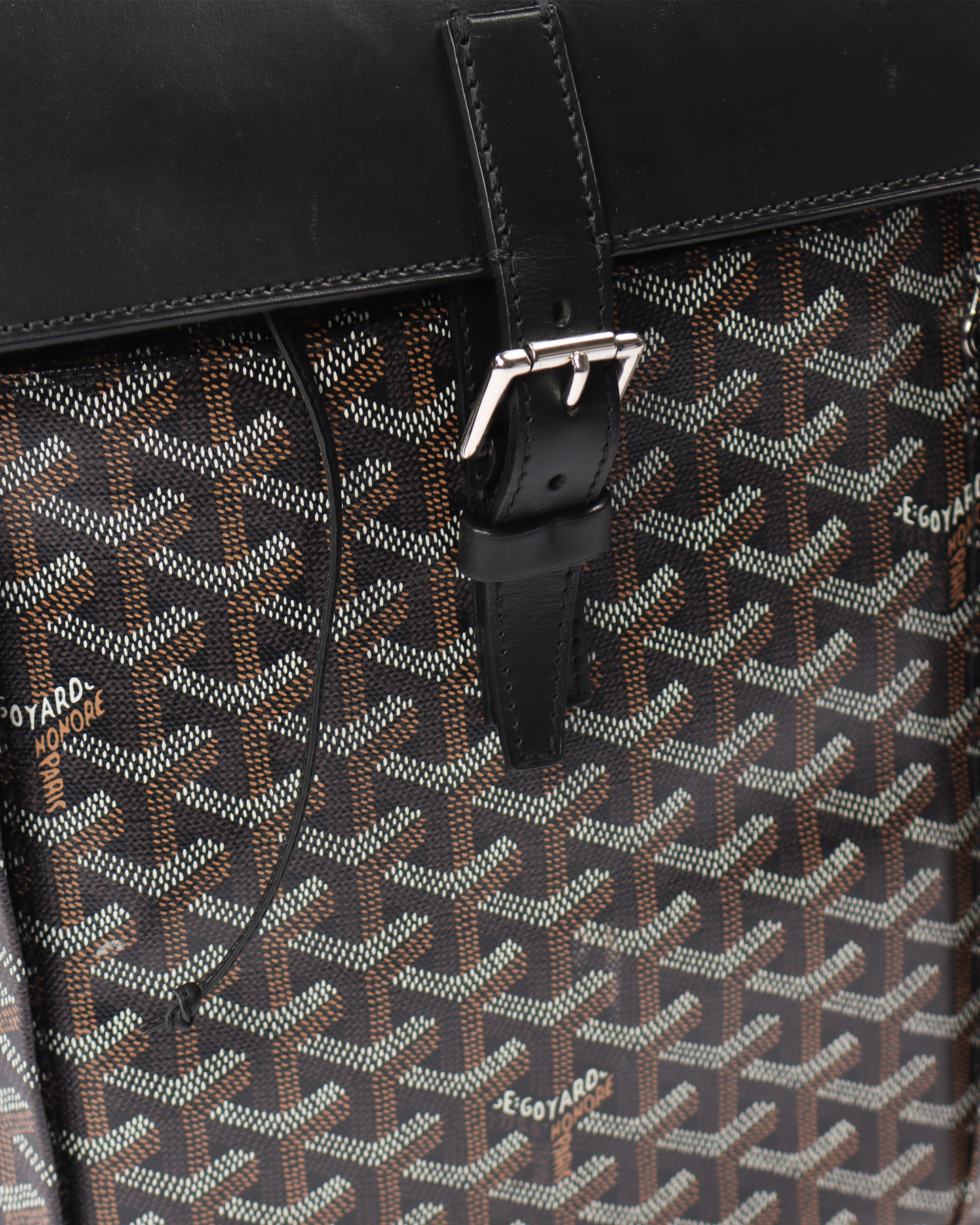 Goyardine Calfskin Alpin Backpack
