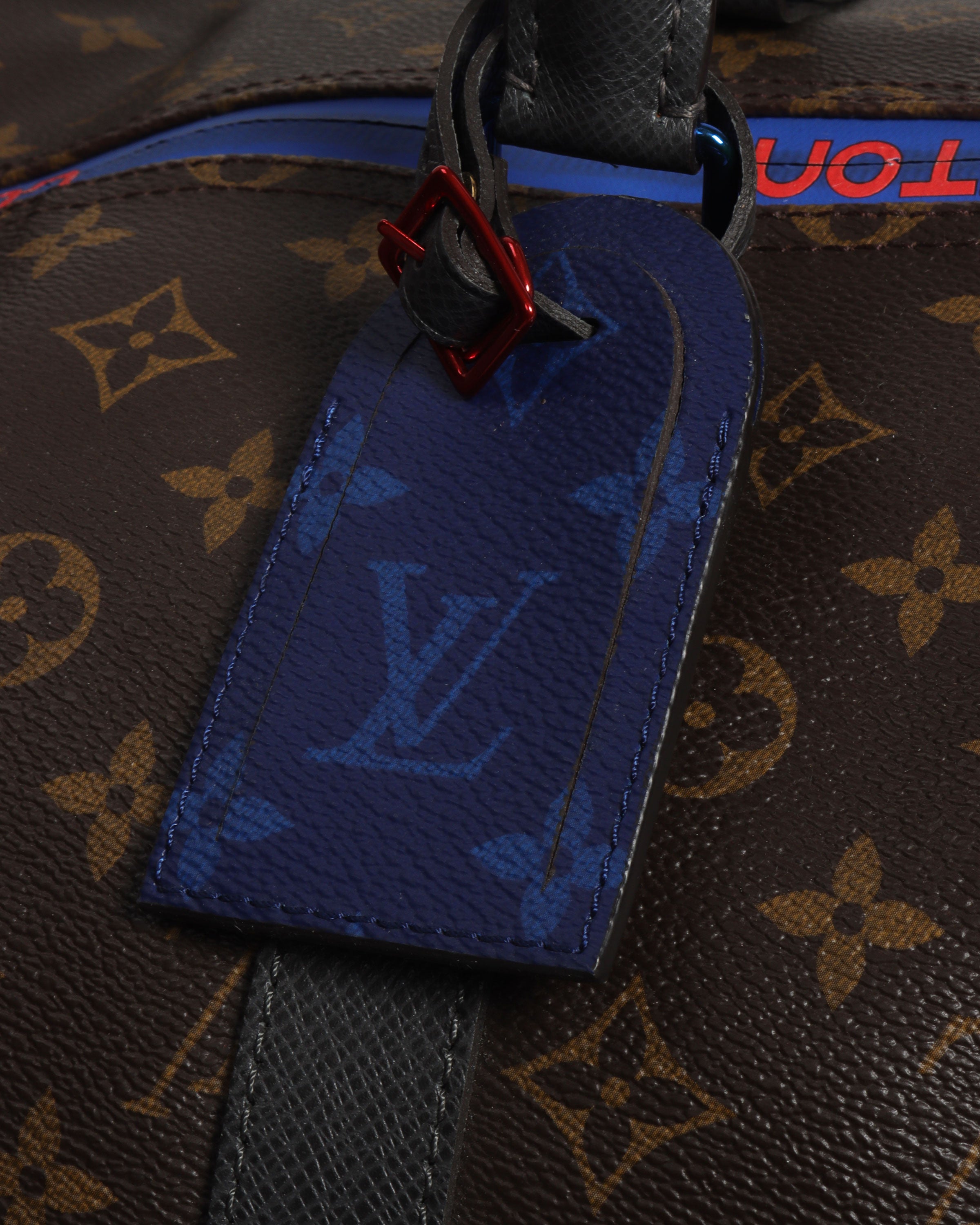 Louis Vuitton Keepall 50 Titanium Kim Jones Olive green Cloth ref.692059 -  Joli Closet
