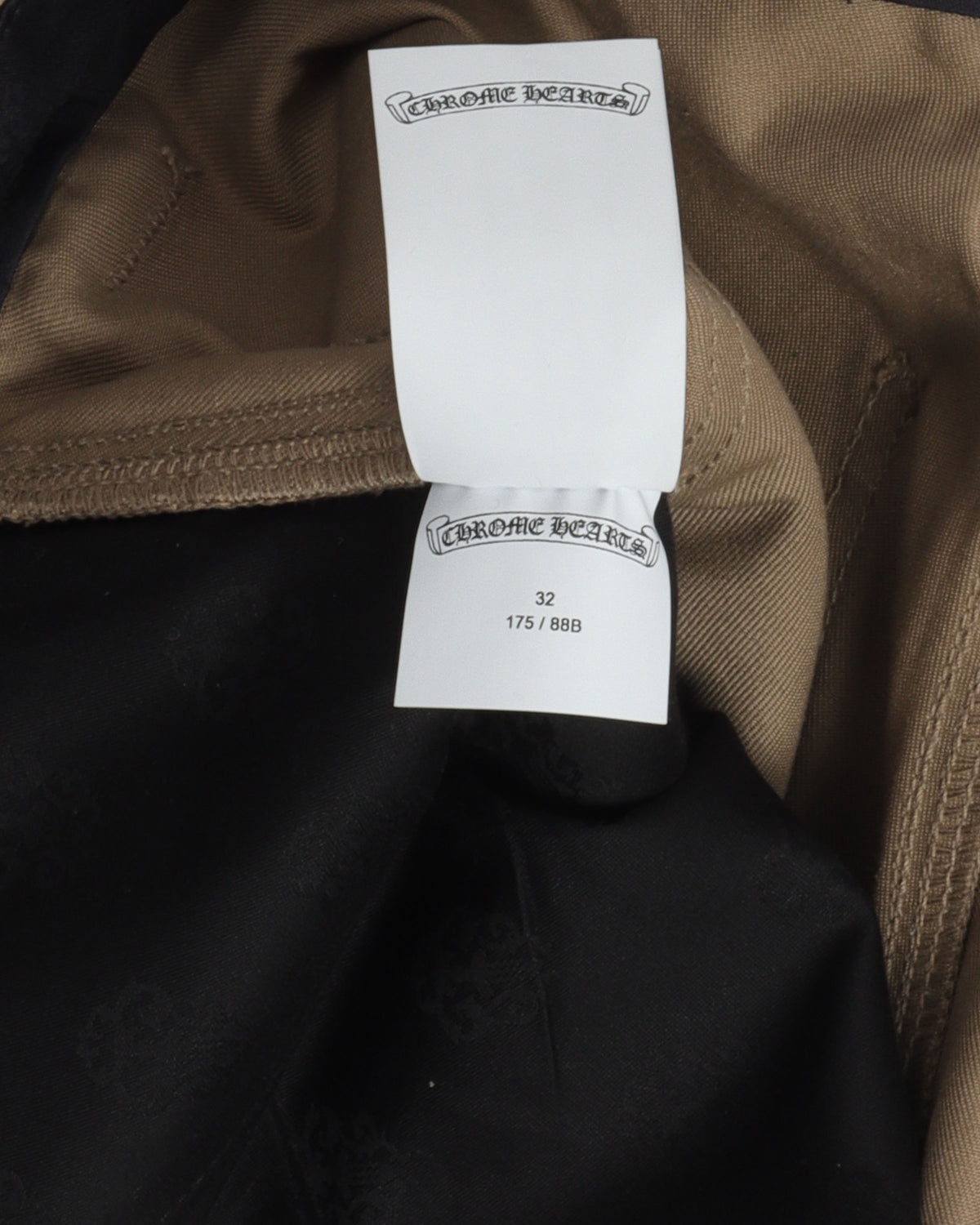 Multi Leather Cross Double Knee Pants