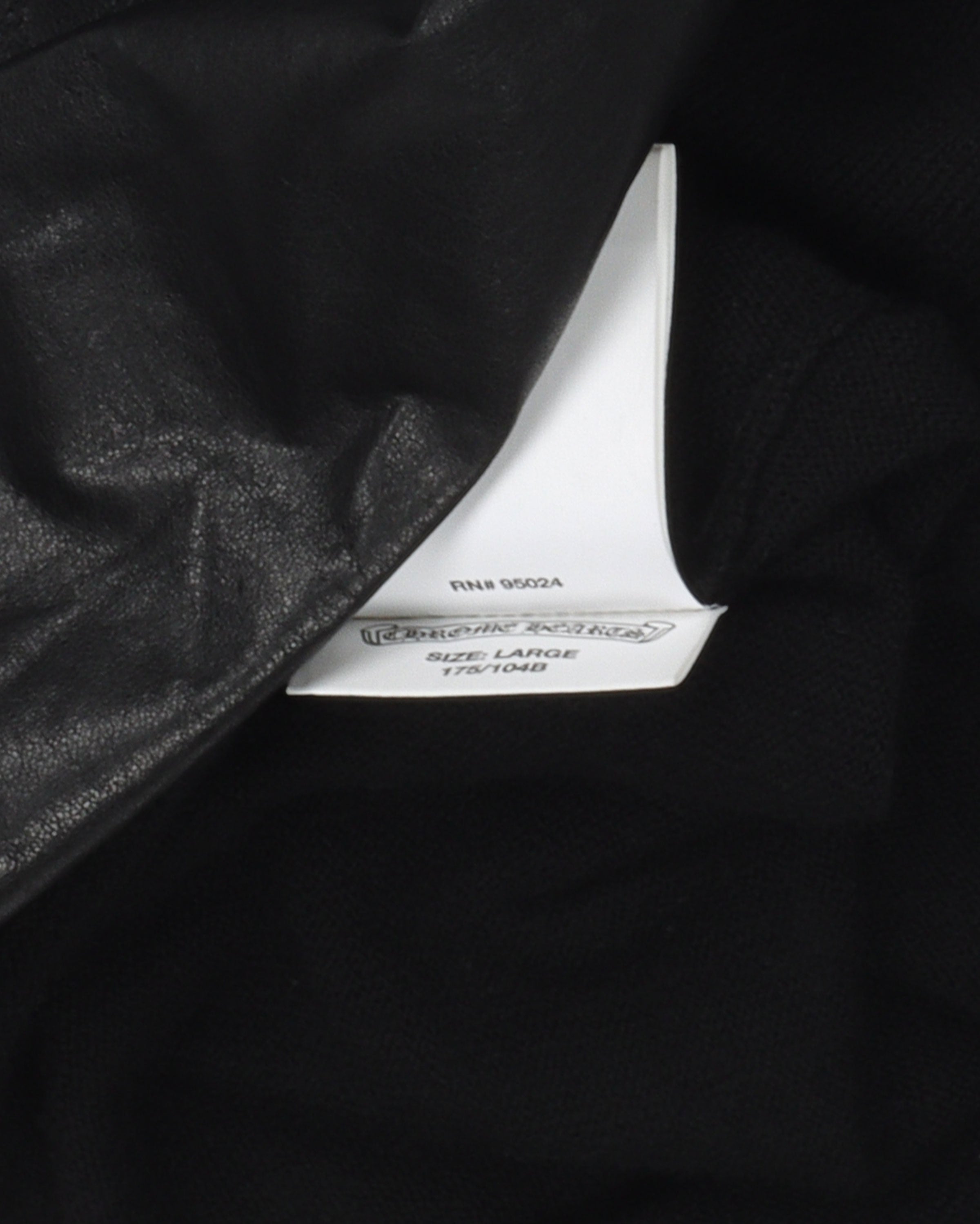 Leather Front Patch Half Zip