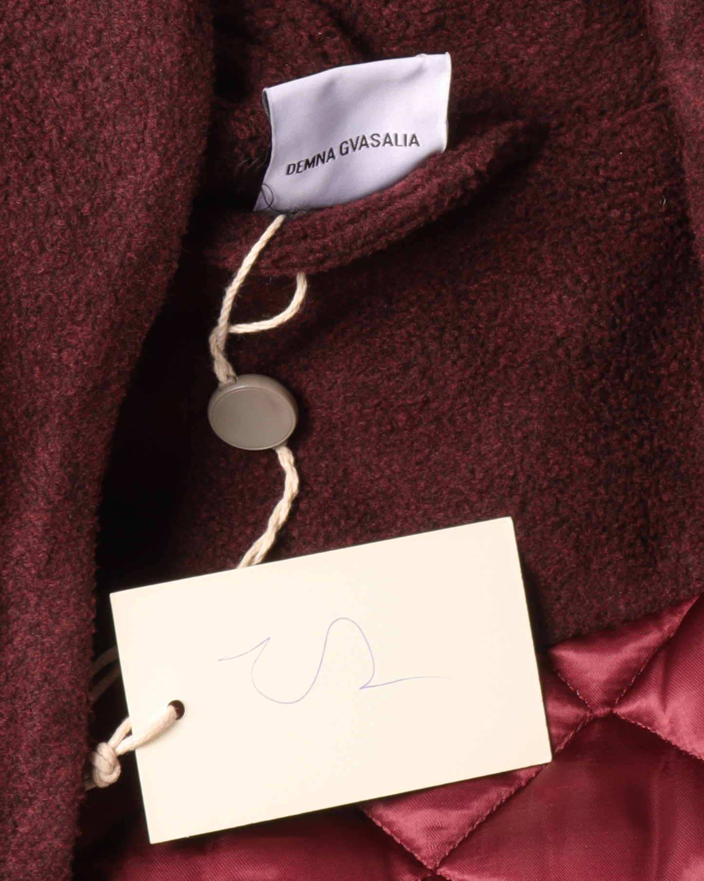 FW18 Quilted Wool Bath Robe