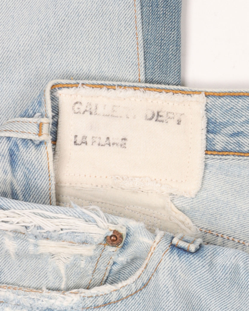 La Flare Crazy G's Denim Jeans 100 G PATCHES