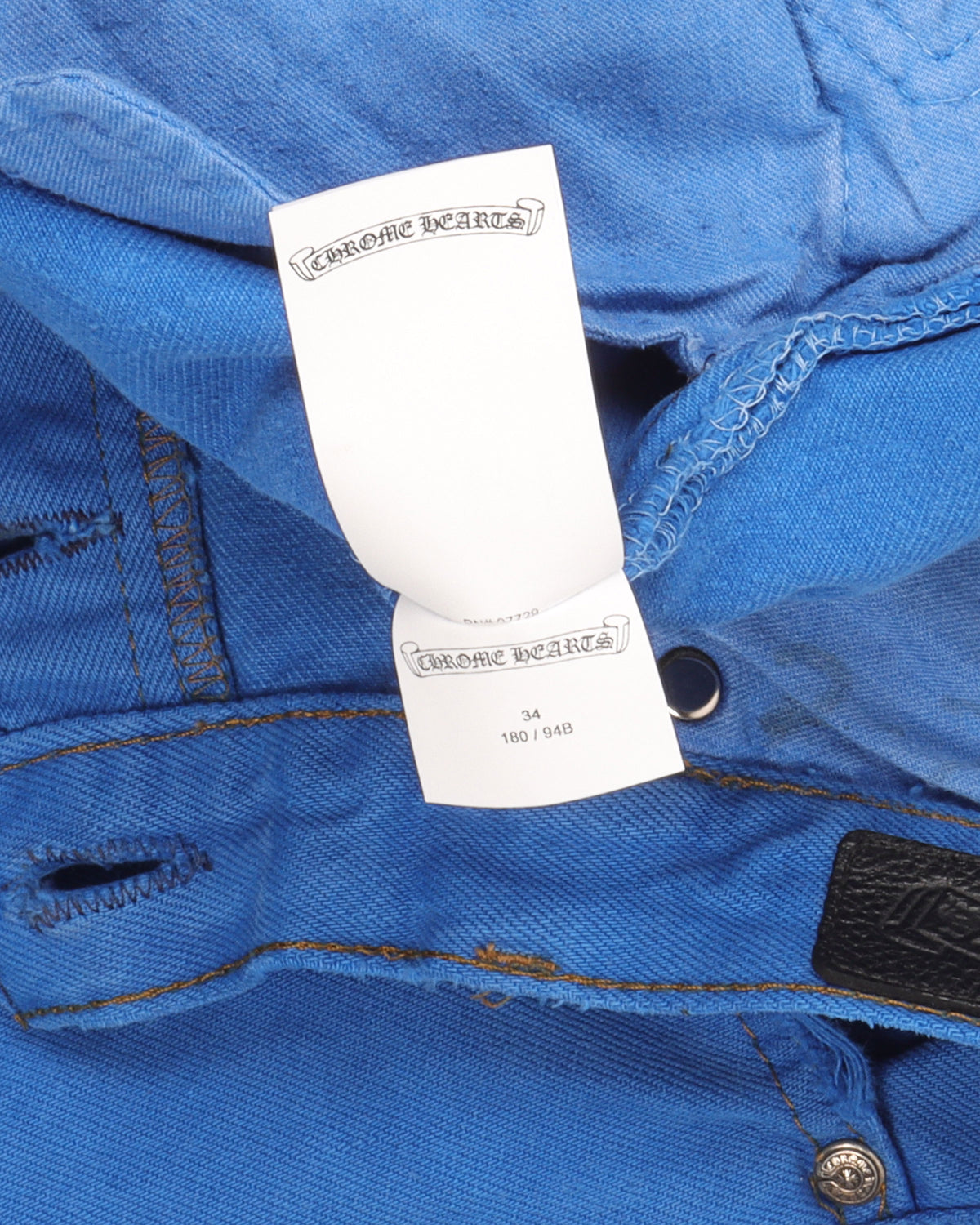 Levi's Leather Cross Dyed Jeans