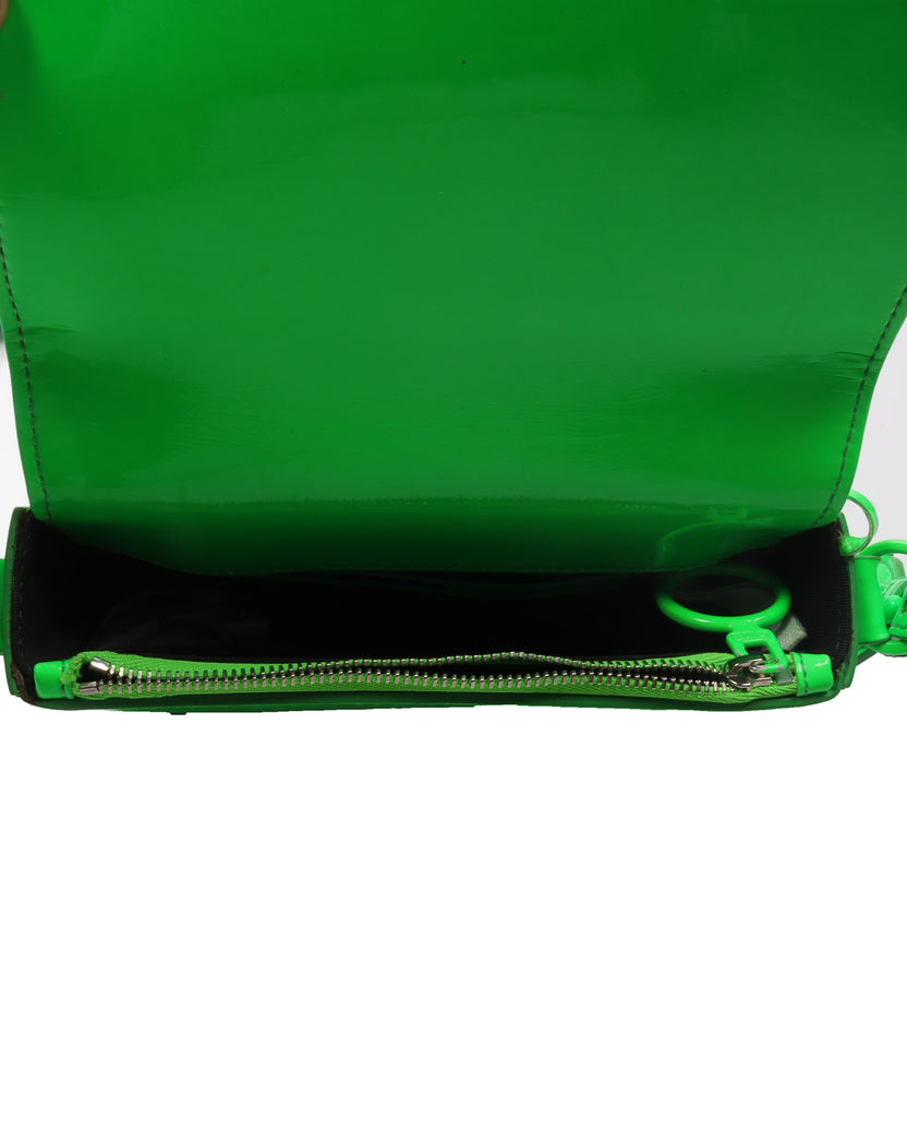 Green Binder Clip Cross Body Bag