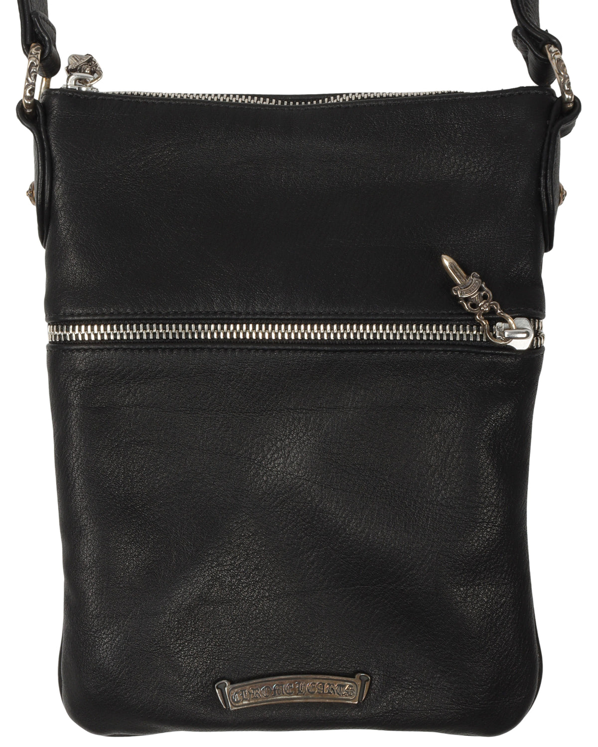 Cross Patch Leather Bag