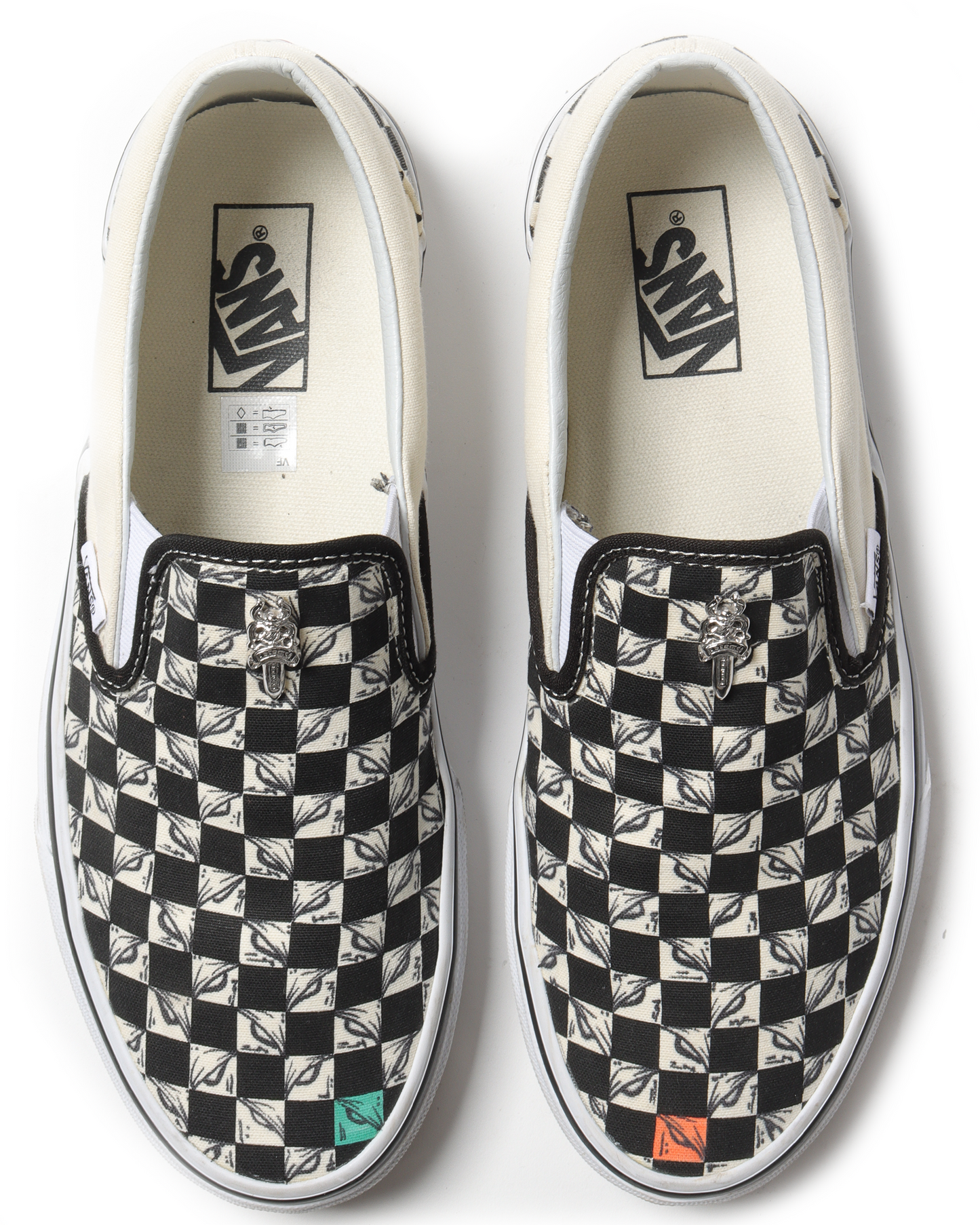 Matty Boy "99 Eyes" Slip-On Checkered Vans
