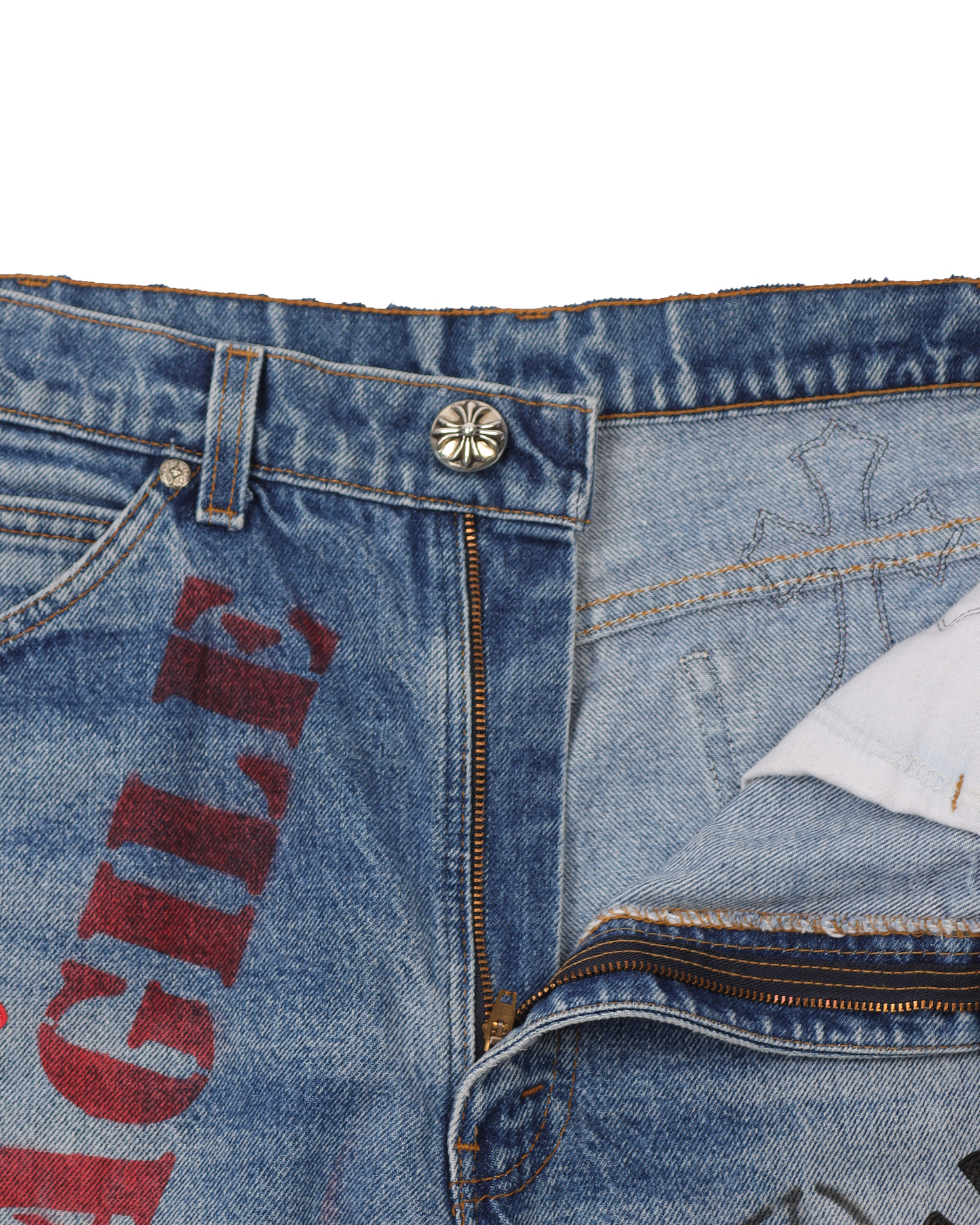 Levi's Cross Patch Stencil Denim