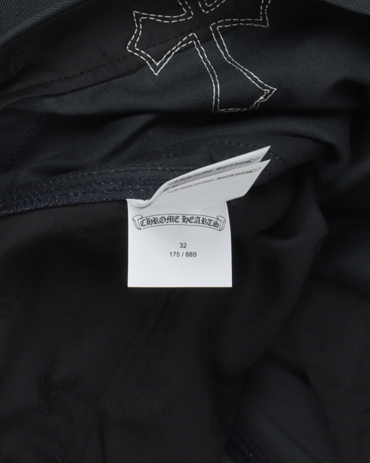 Double Knee Cross Patch Pants