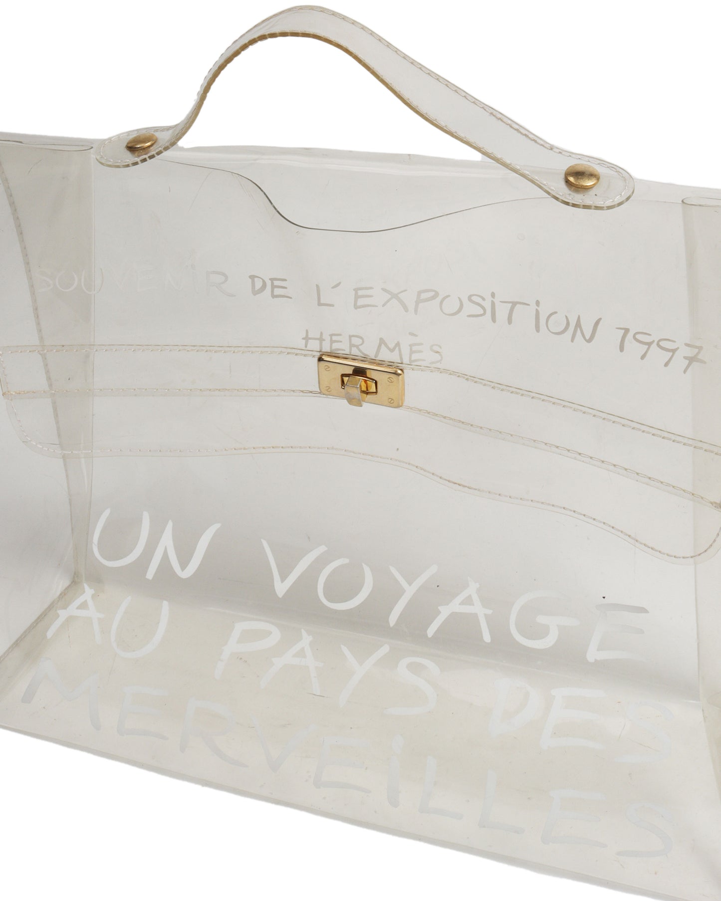 1997 Clear Promotional Kelly Bag