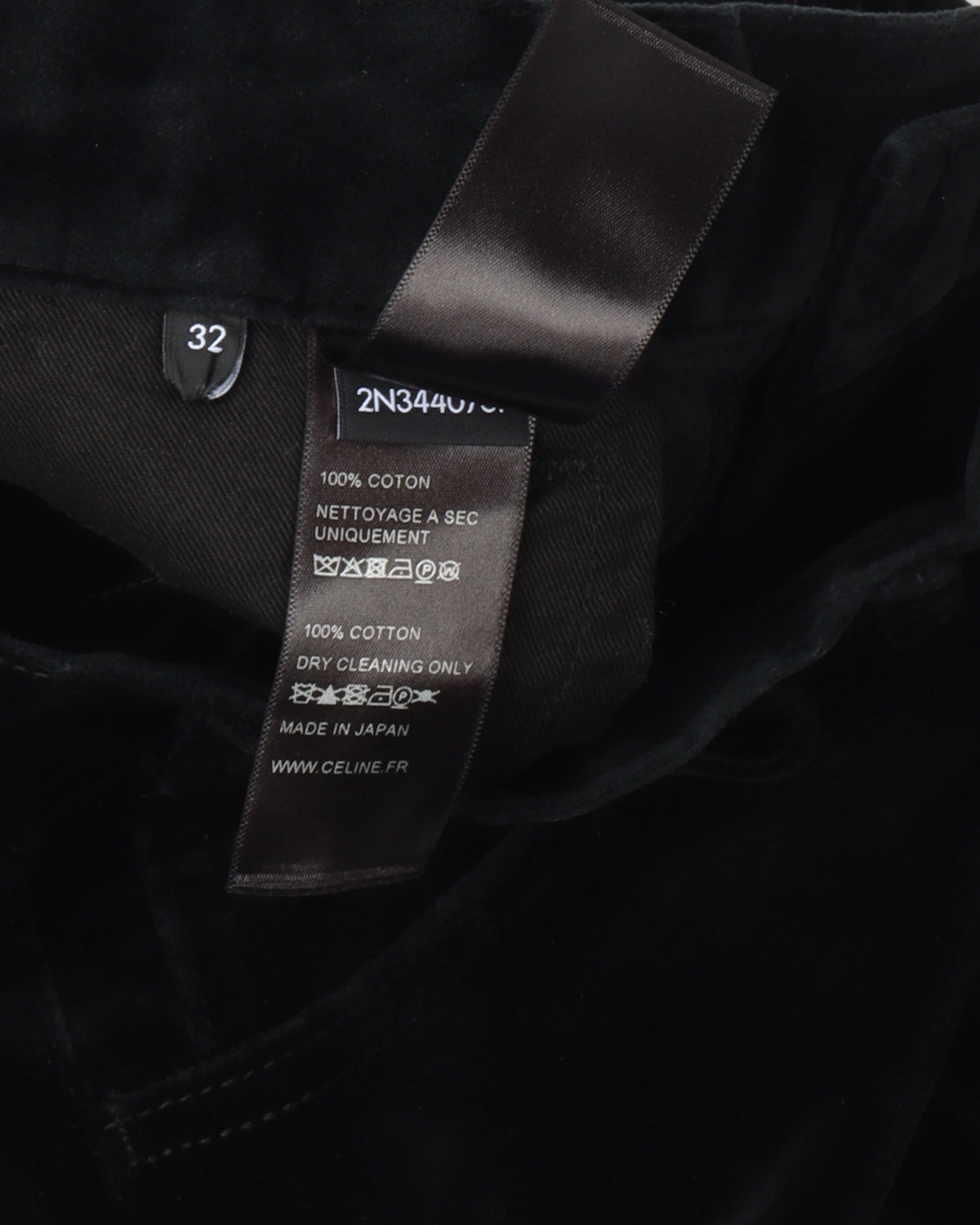 Flared Velour Pant