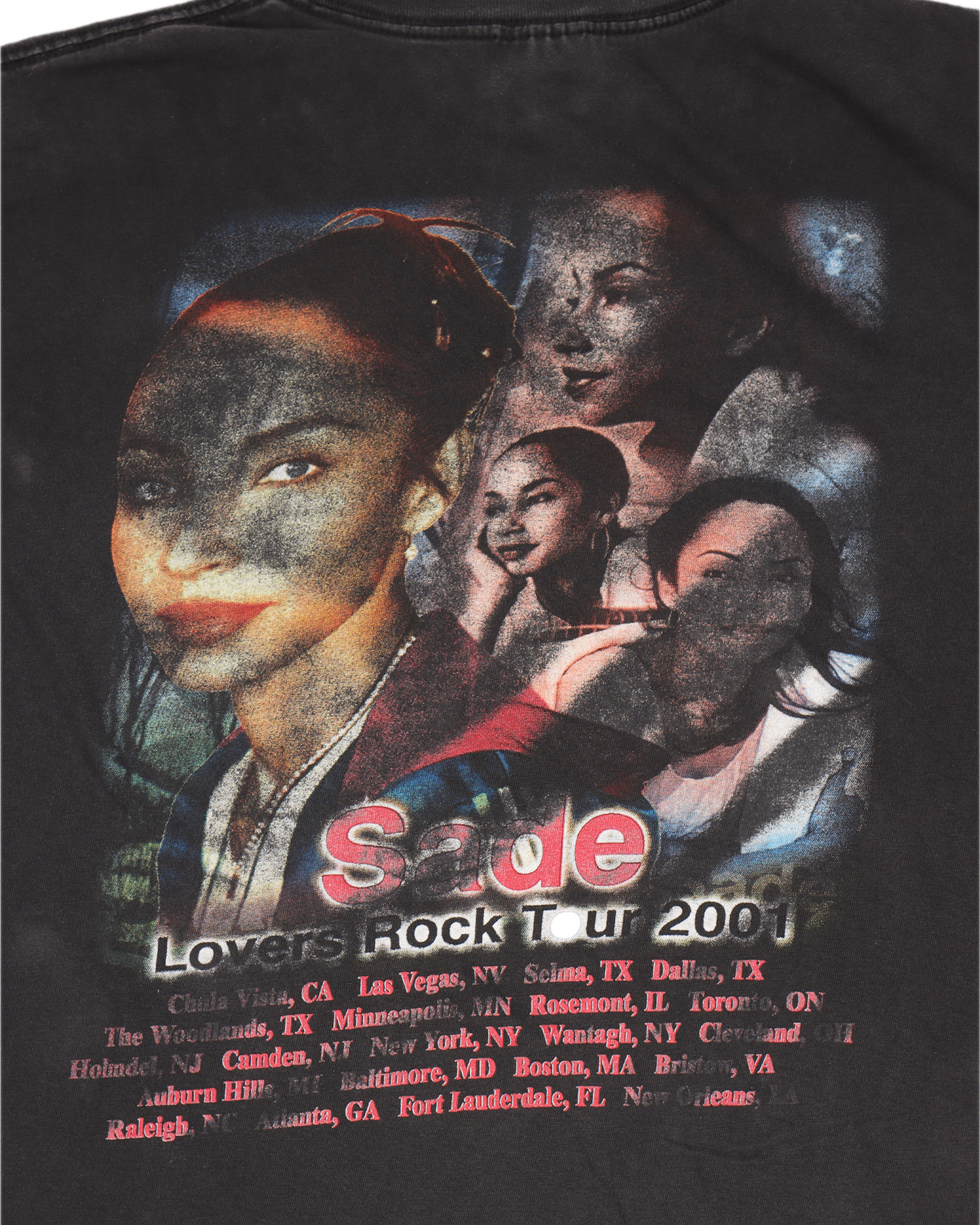 Sade 2001 Lovers Rock Tour T-Shirt