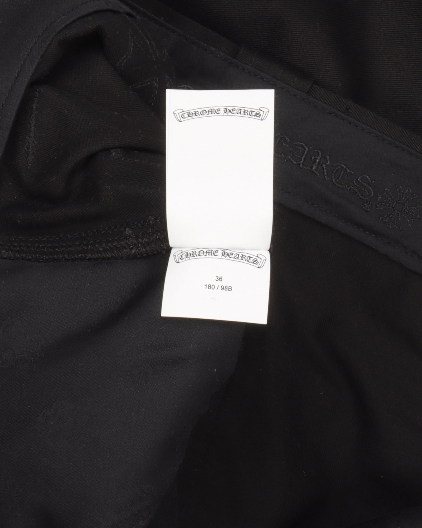 Leather Cross Double Knee Pants