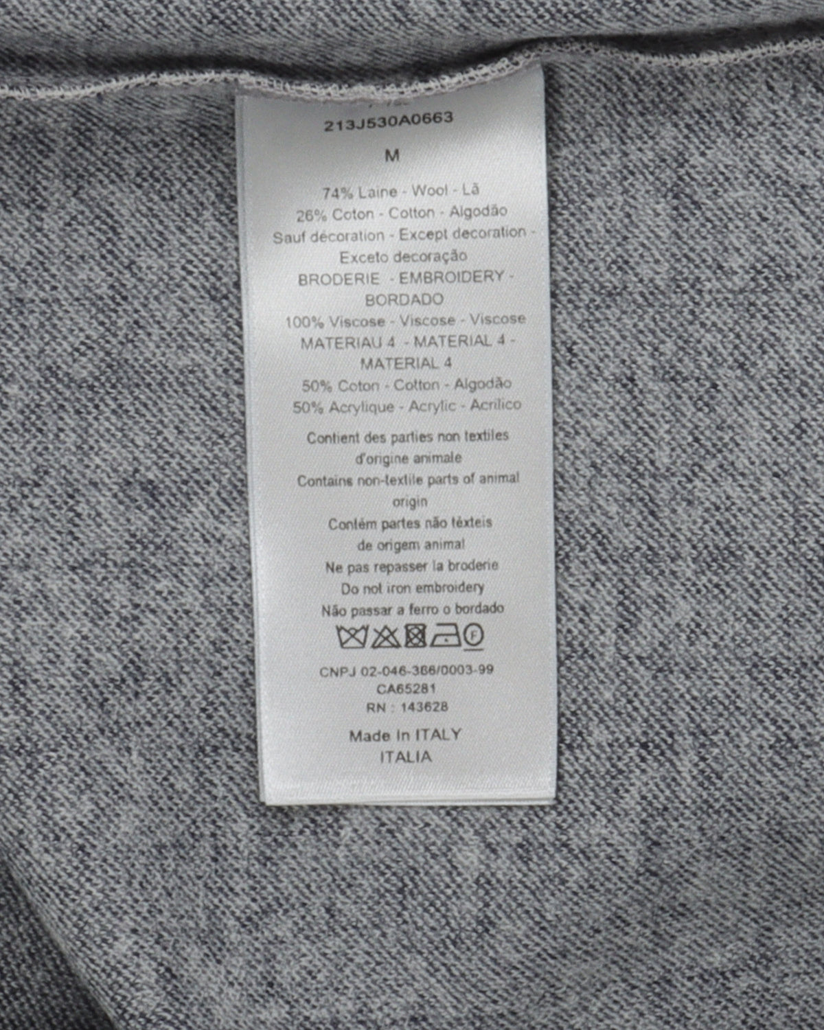 Wool Baseball Jersey