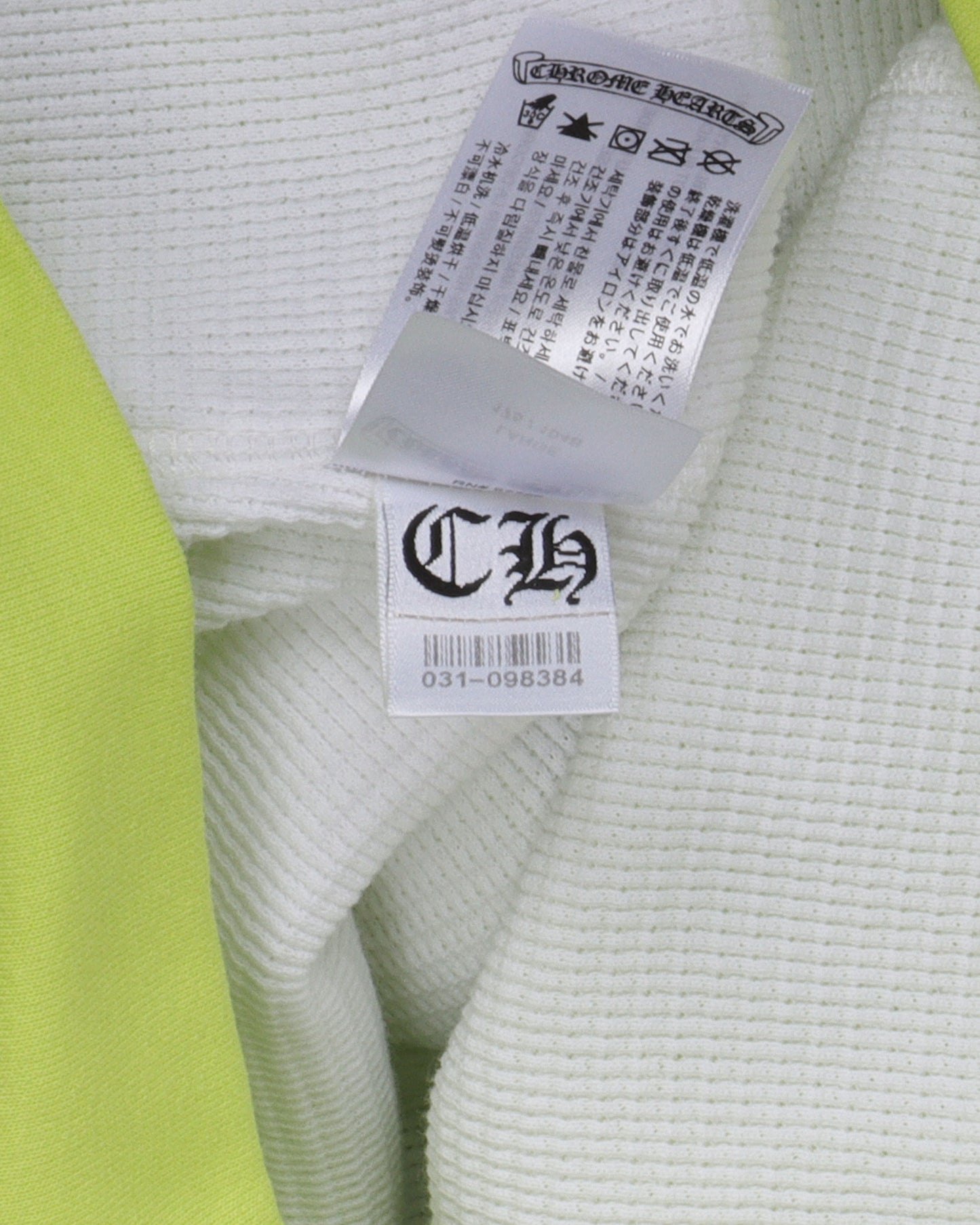 Matty Boy Thermal Lined Lime Green Zip Up Hoodie