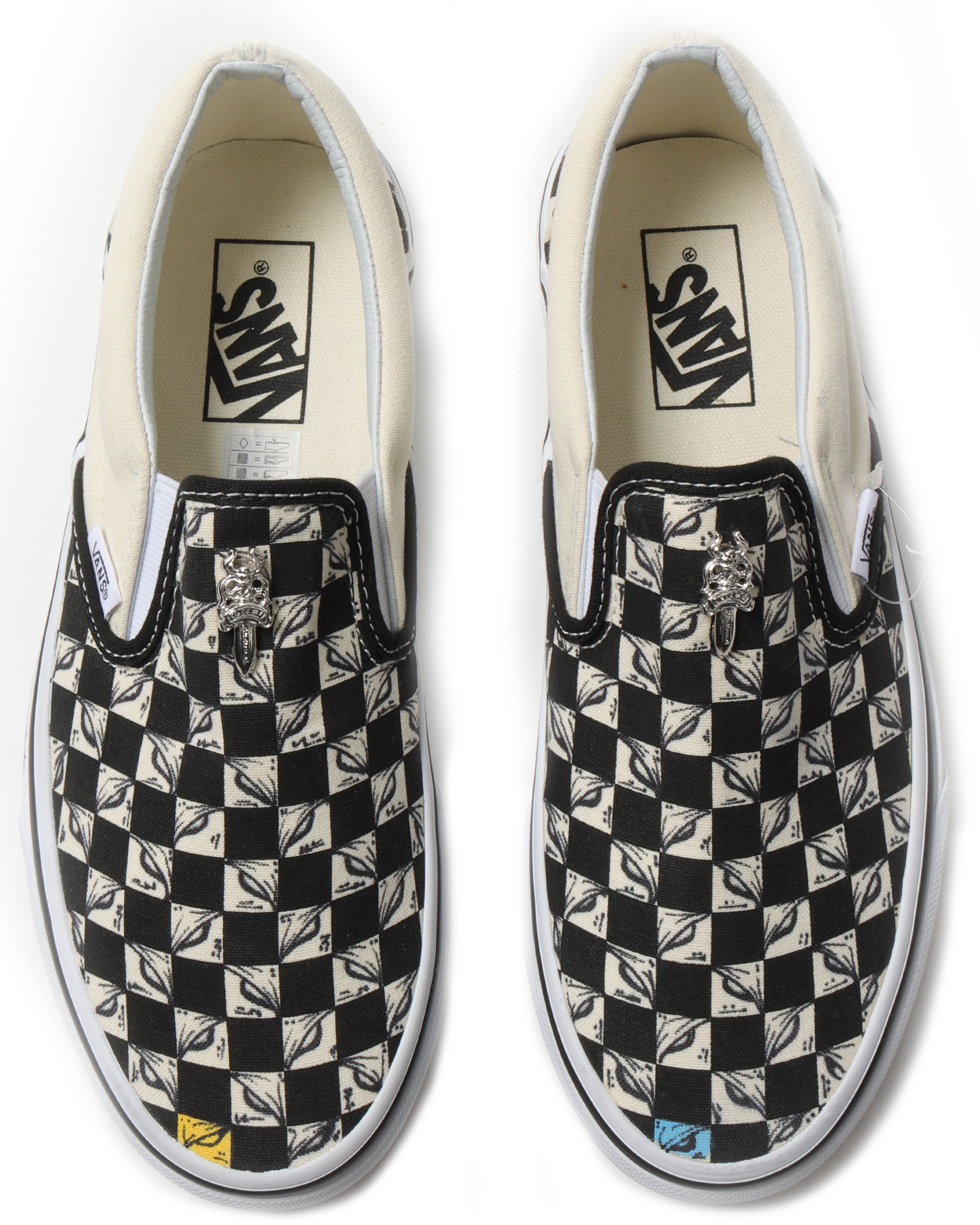 Matty Boy "99 Eyes" Checkered Slip-On Vans