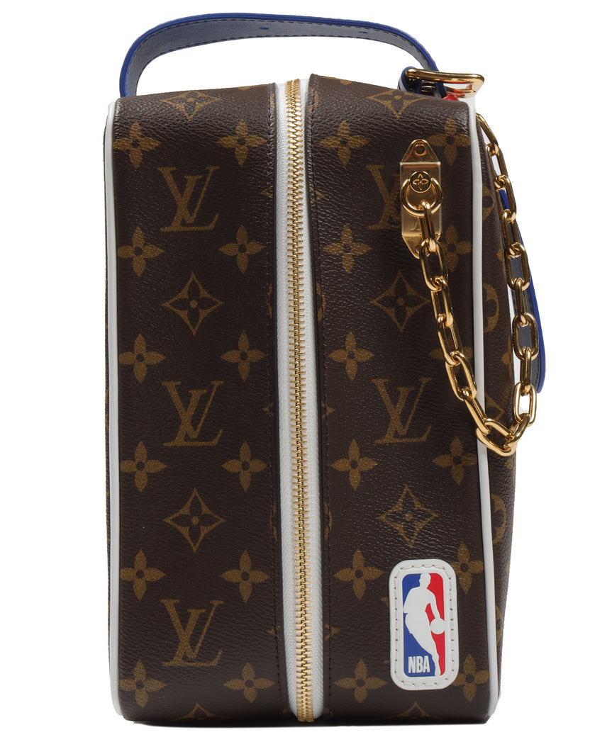 Túi đựng đồ Louis Vuitton x NBA Cloakroom Dopp Kit Bag - Sneaker Daily