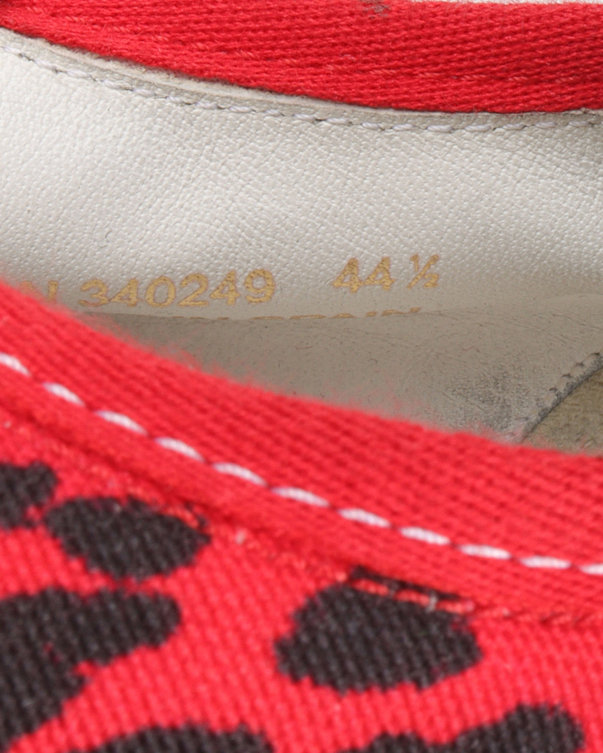 Red Leopard Sneaker