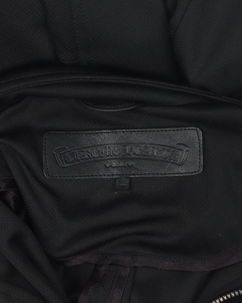 Track Jacket Leather Details