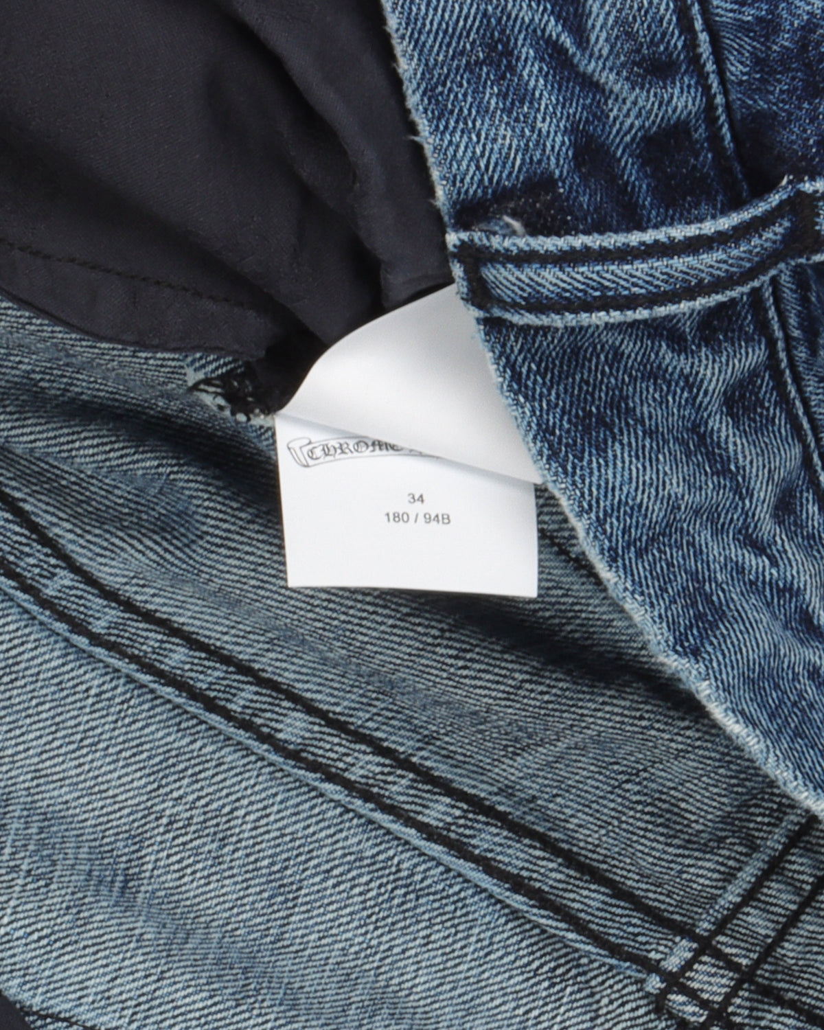 Denim w/ 35 Cross Patches