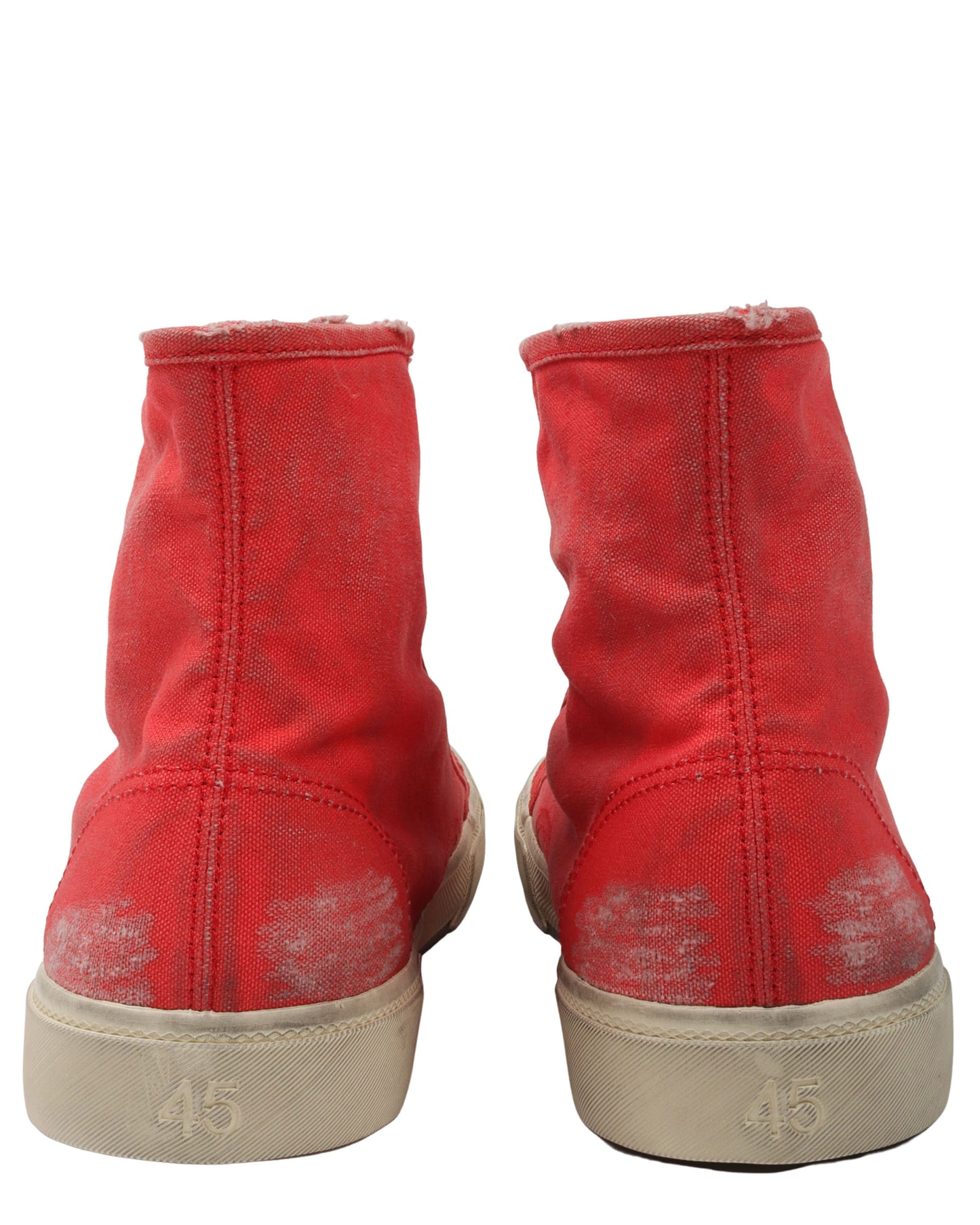 Red Canvas Sneakers