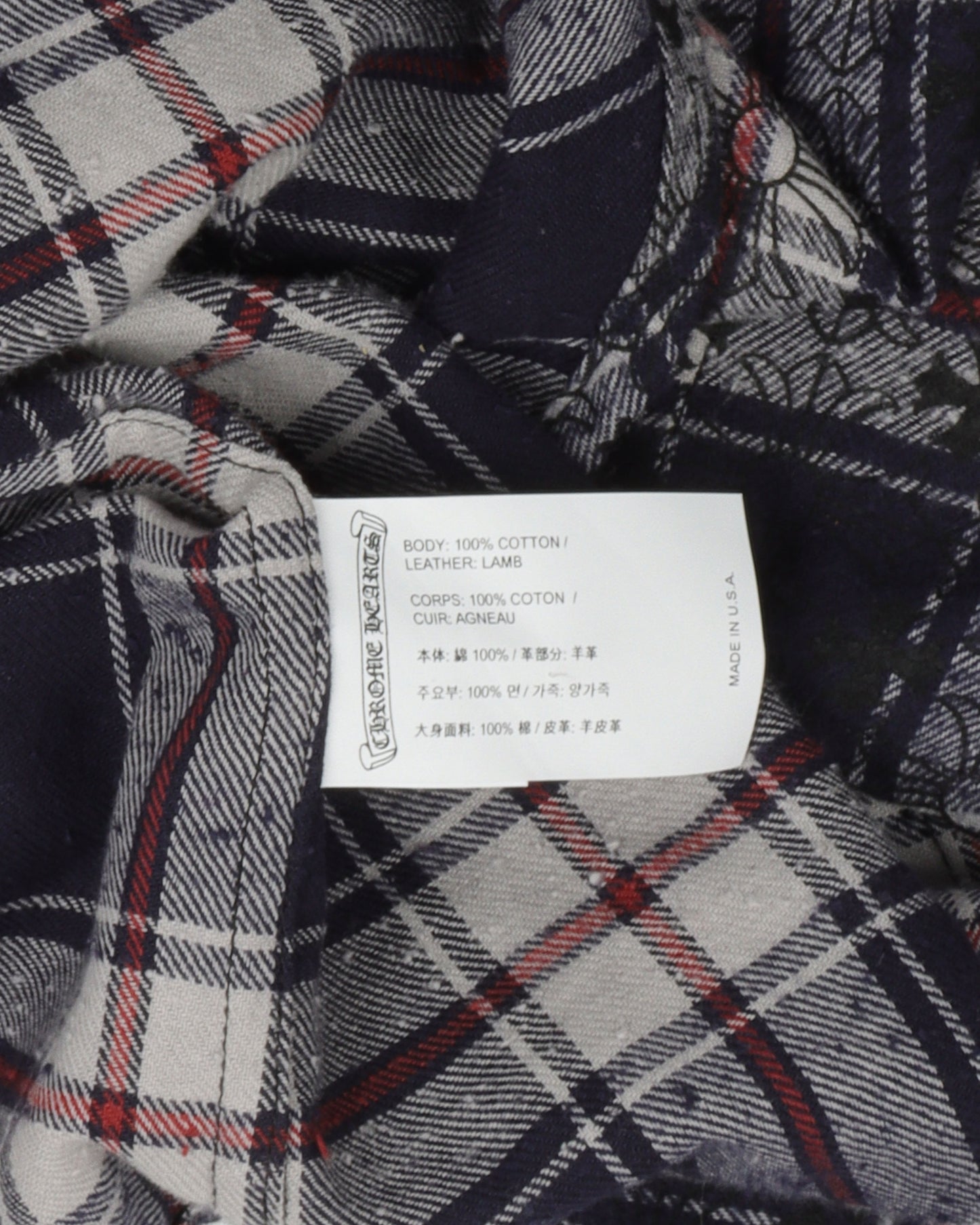 Leather Cross Flannel