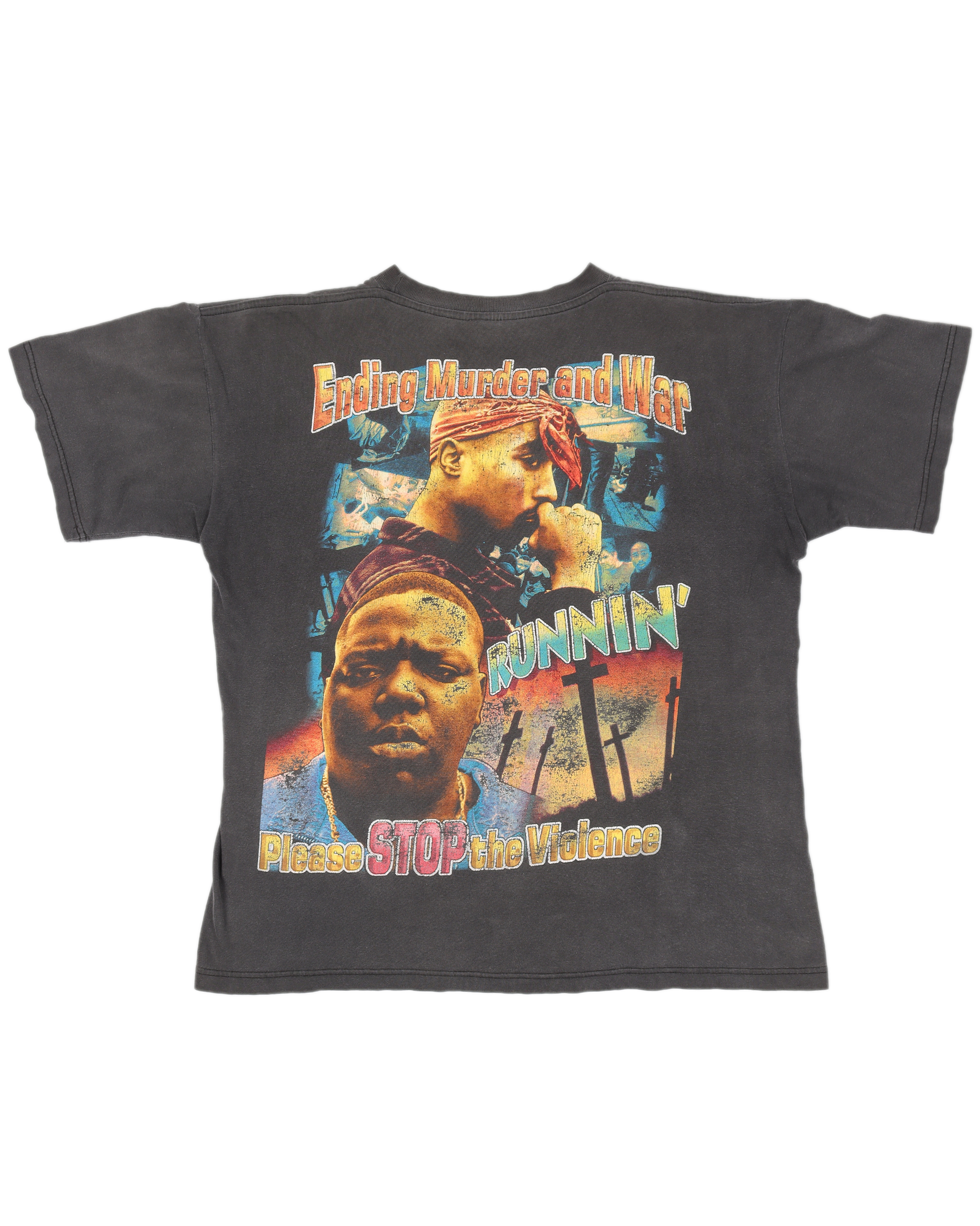 Tupac Notorious BIG Biggie Stop the Violence T-Shirt