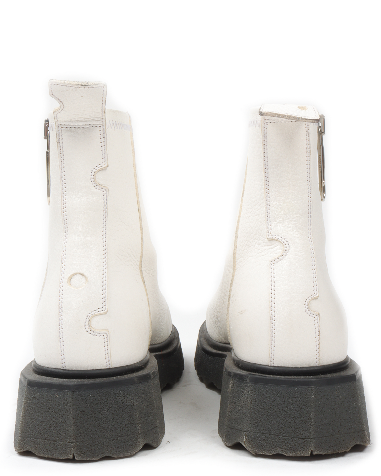 Sponge-Sole Leather Chelsea Boots