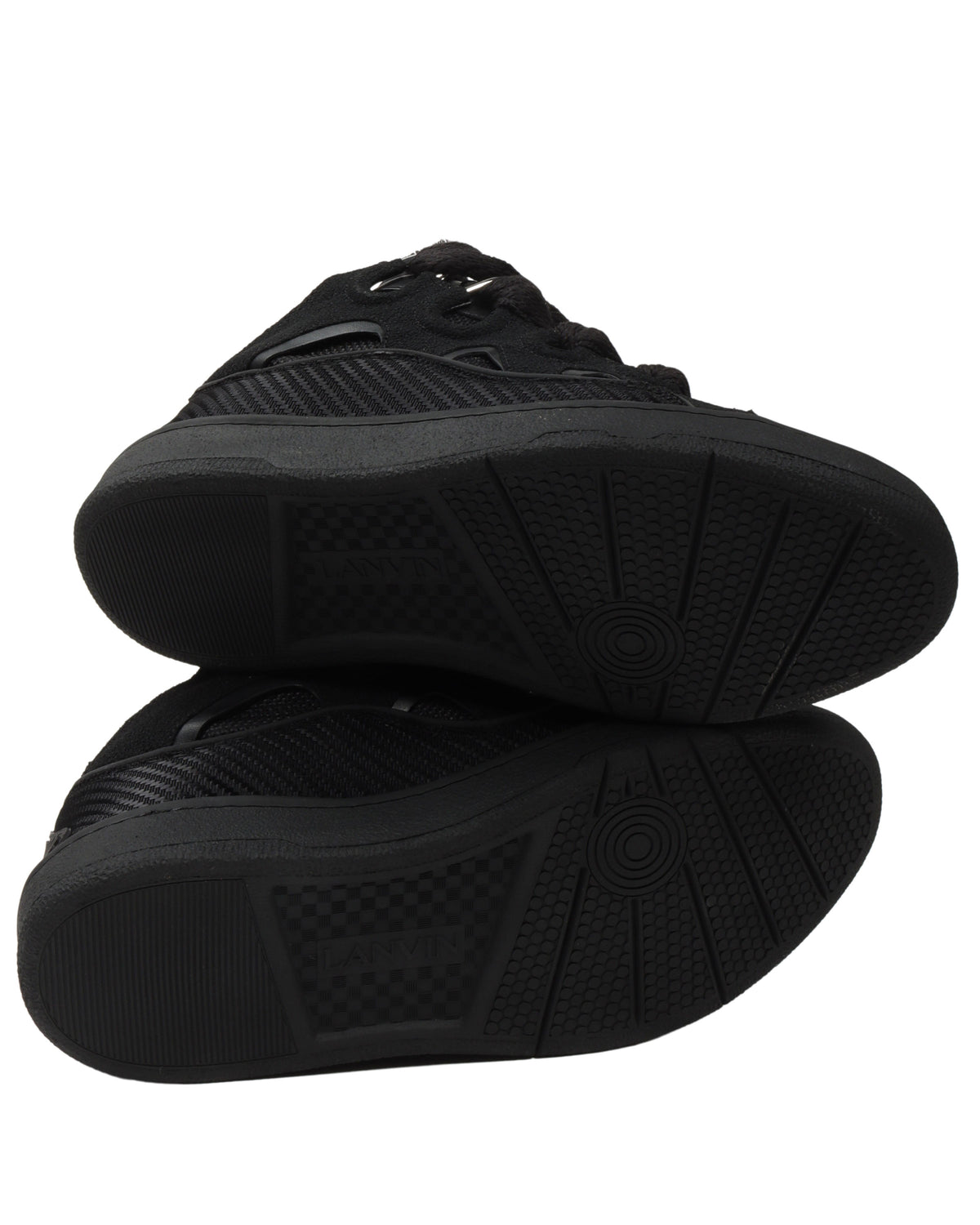 Leather Curb Sneaker
