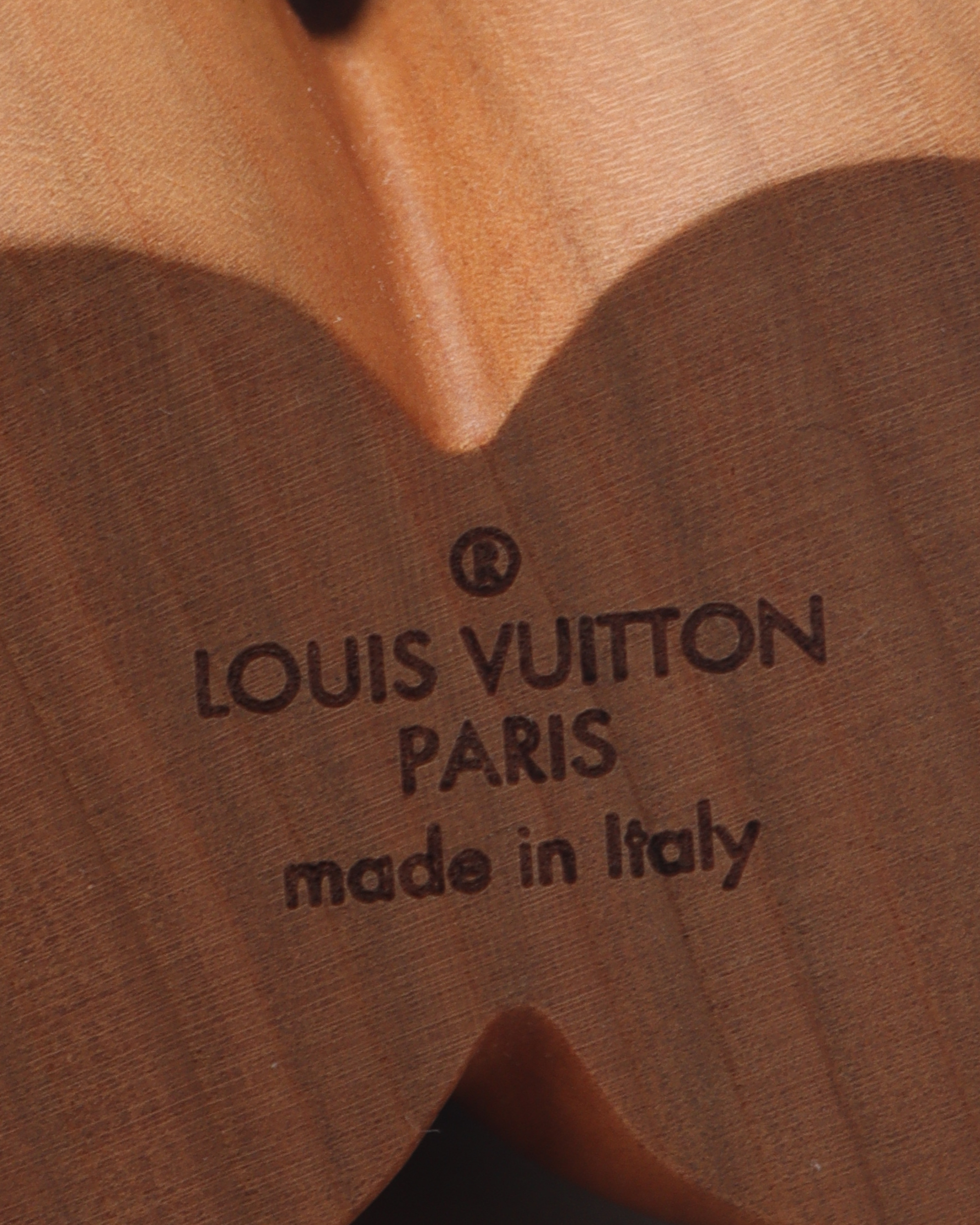Louis Vuitton Vivienne Bride LV Epi Wood Mascot Figurine Doll Interior  Object