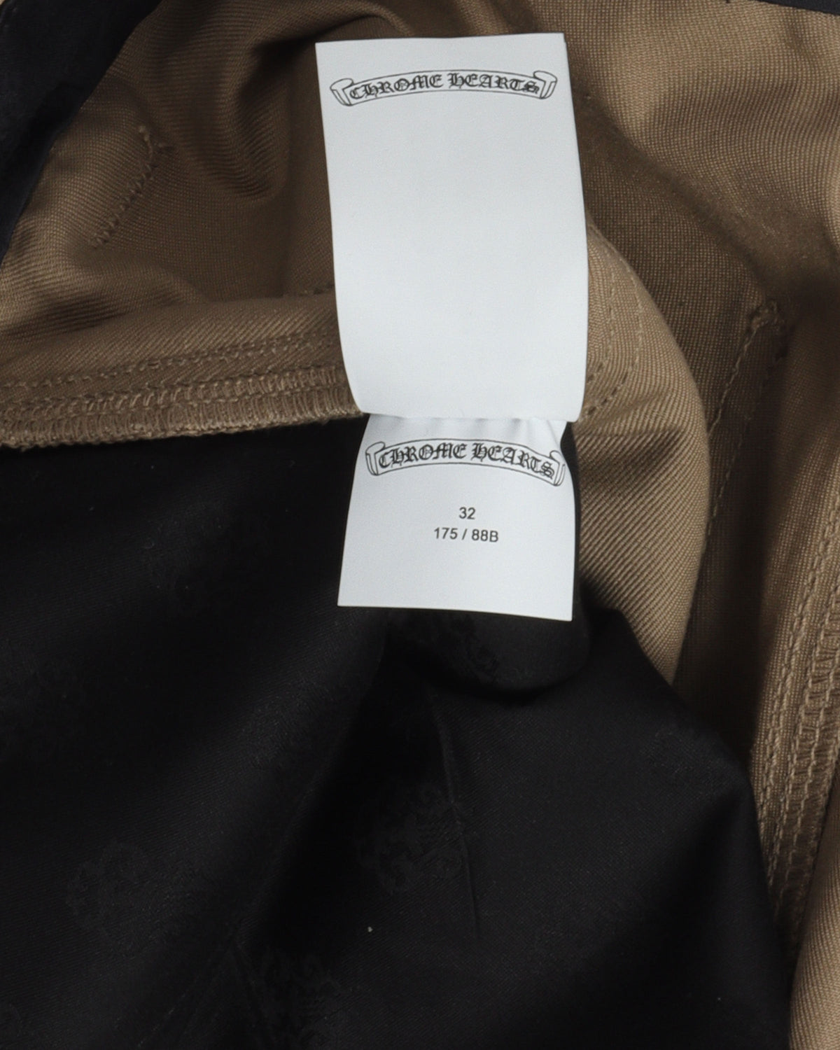 Multi Leather Cross Double Knee Pants