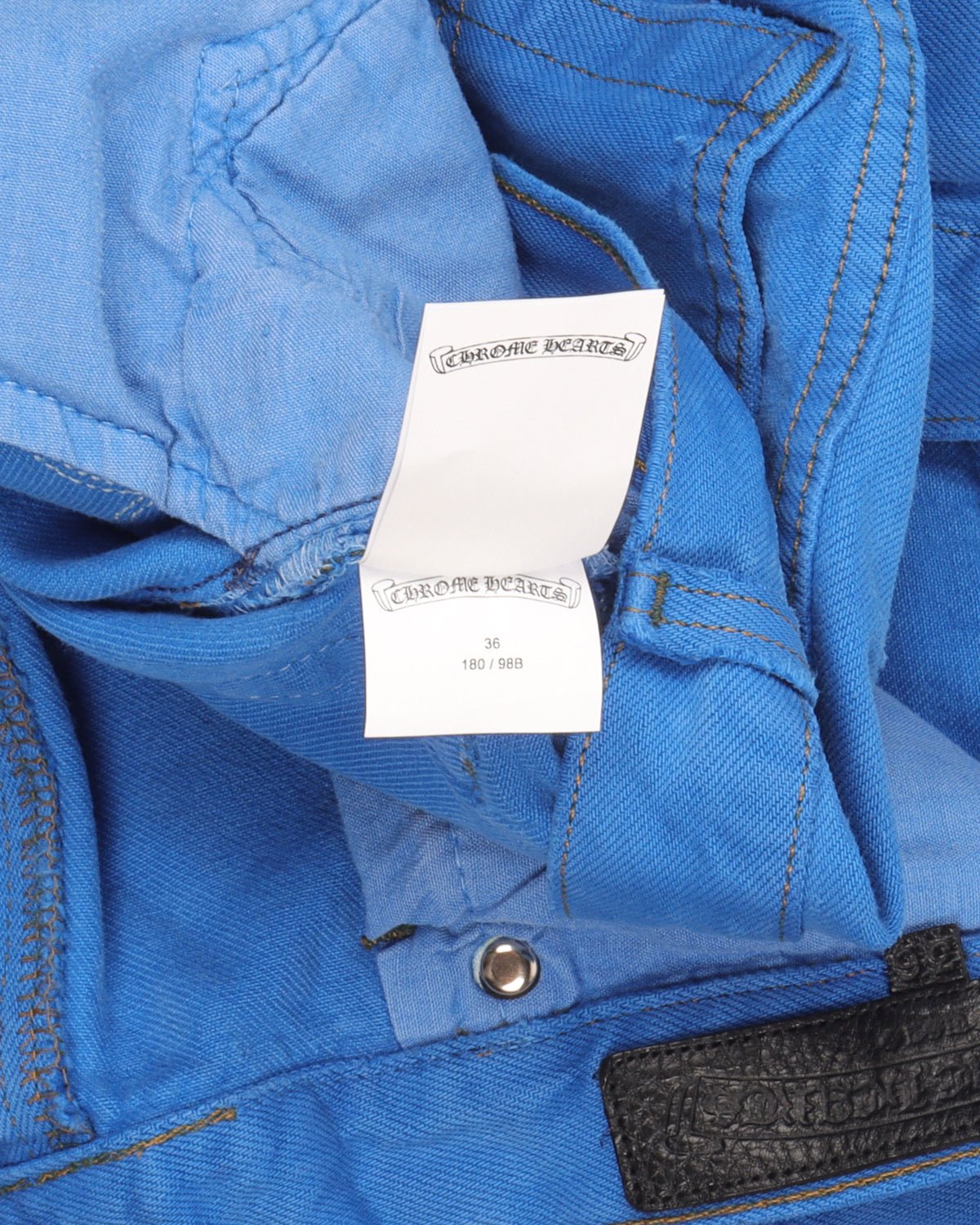 Levi's Leather Cross Dyed Jeans