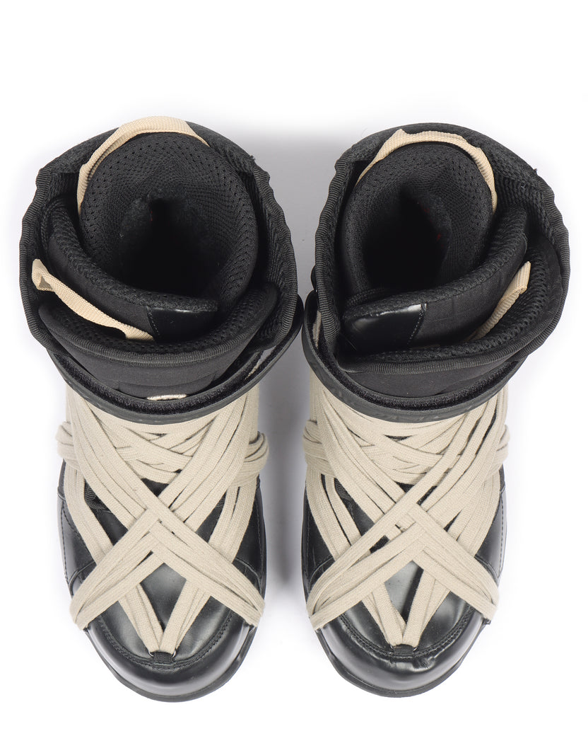Moncler Leather Snow Boots