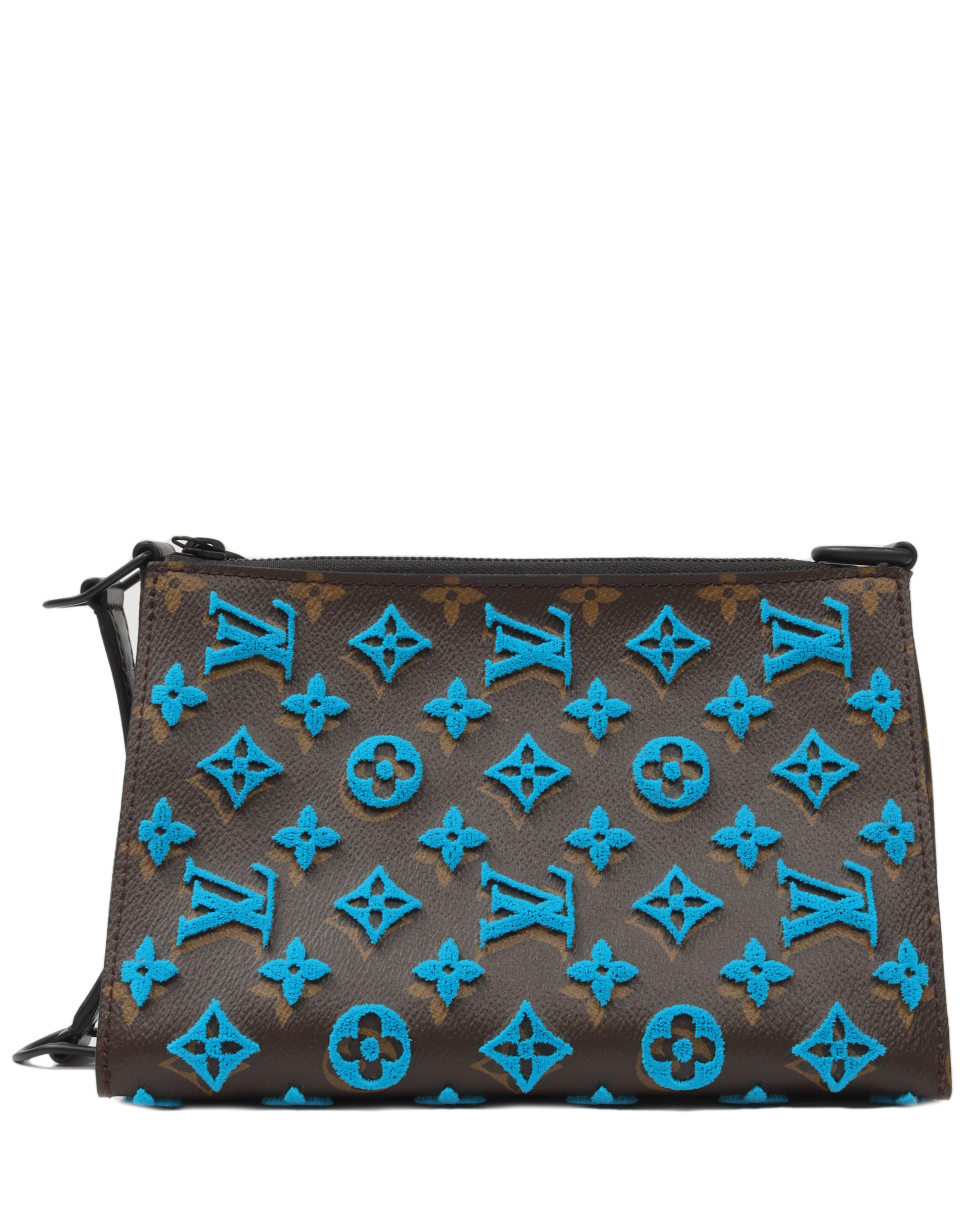 Louis Vuitton Monogram LIMITED EDITION Triangle Messenger Shoulder Bag