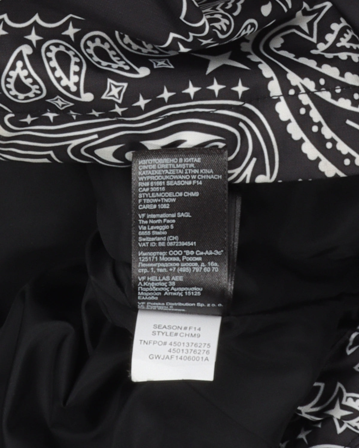 FW14 The North Face Paisley Mountain Parka