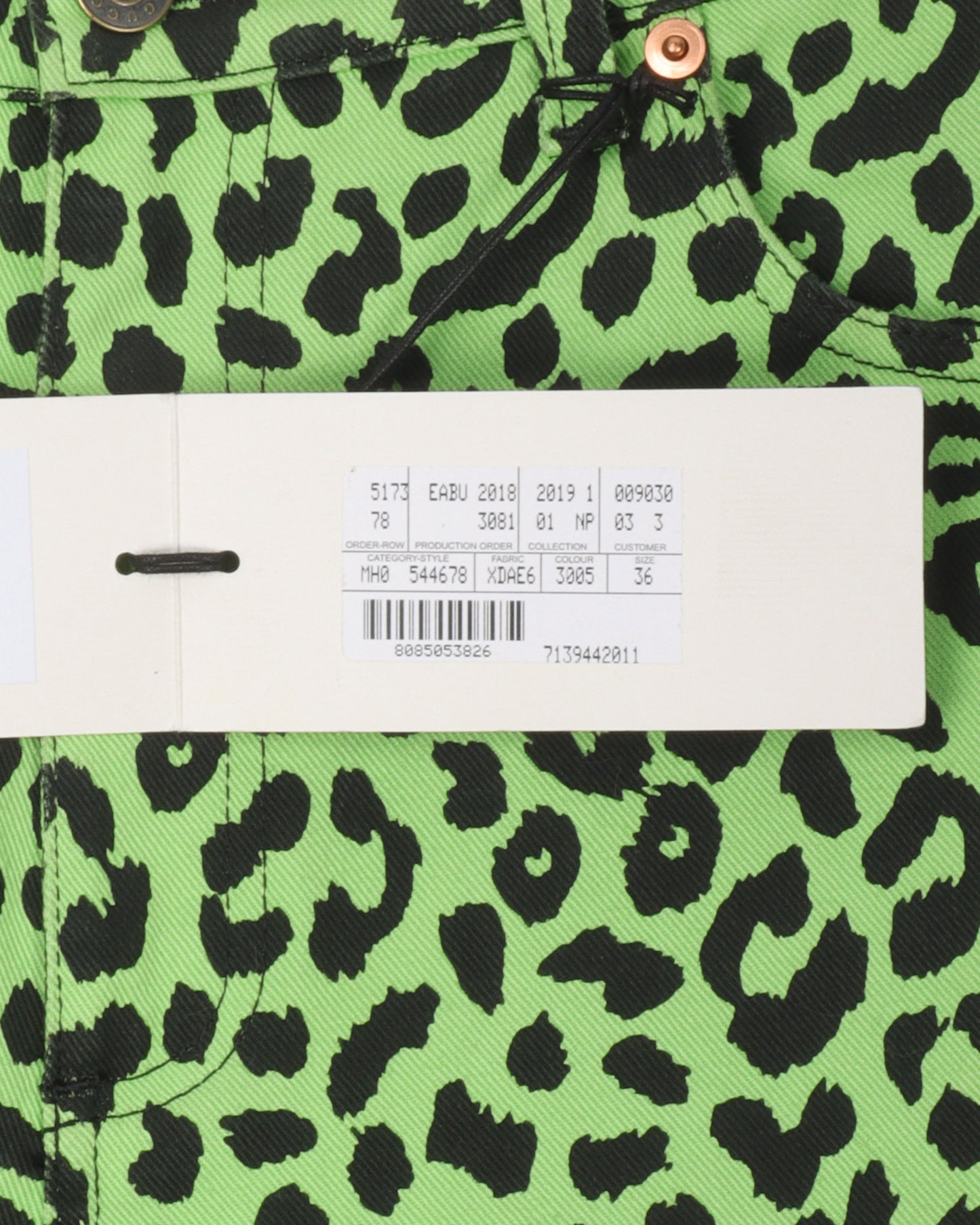 Leopard Print Jeans