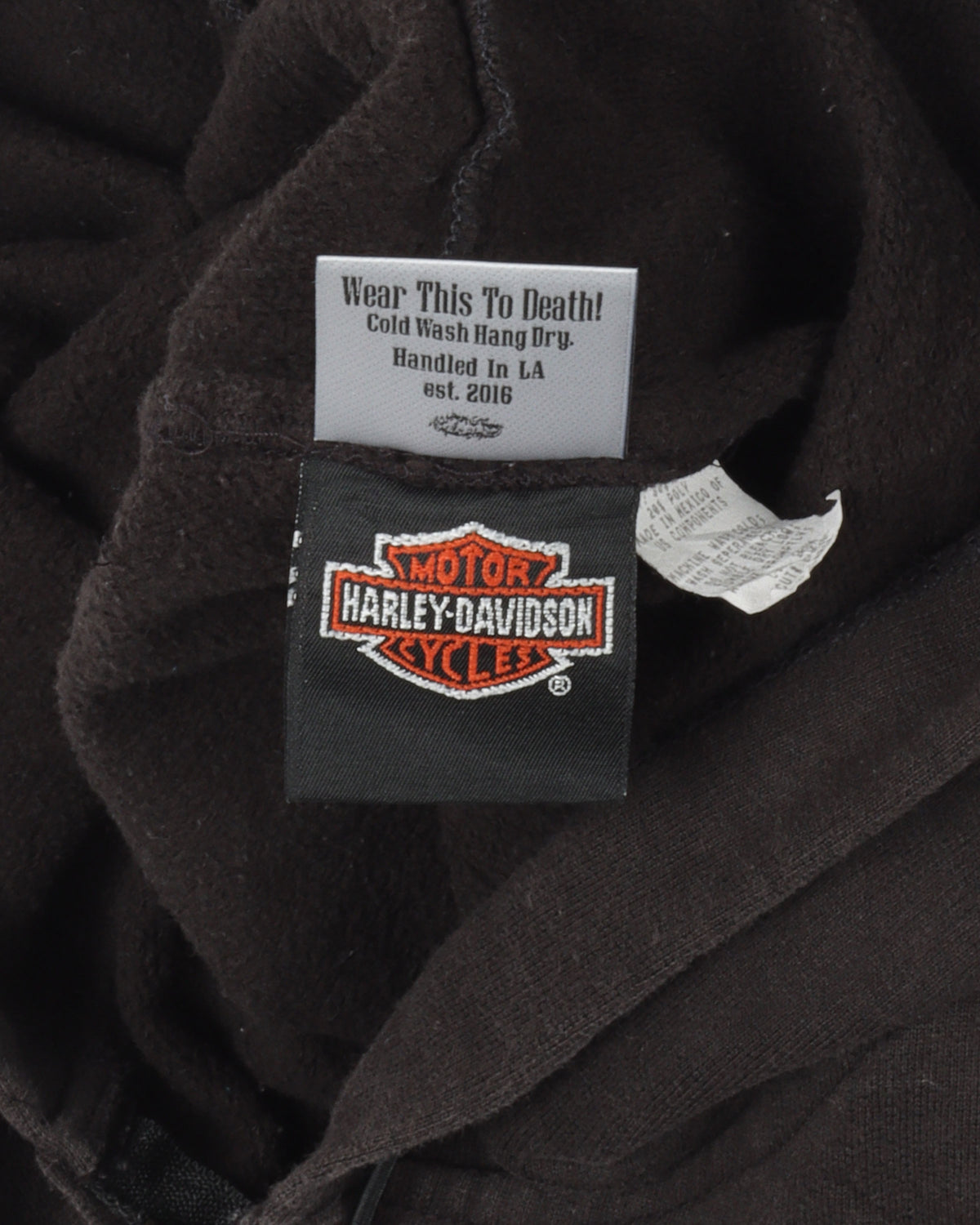 Harley Davidson Zip Up Hoodie