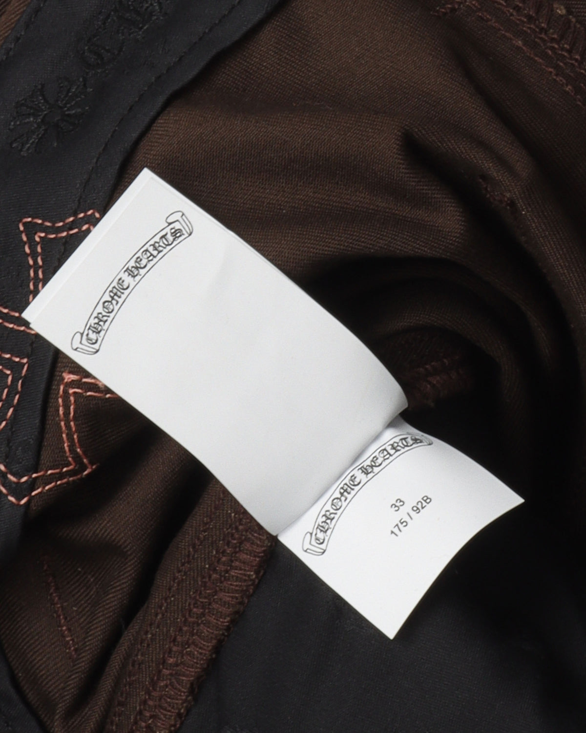 Double Knee Cross Patch Pants