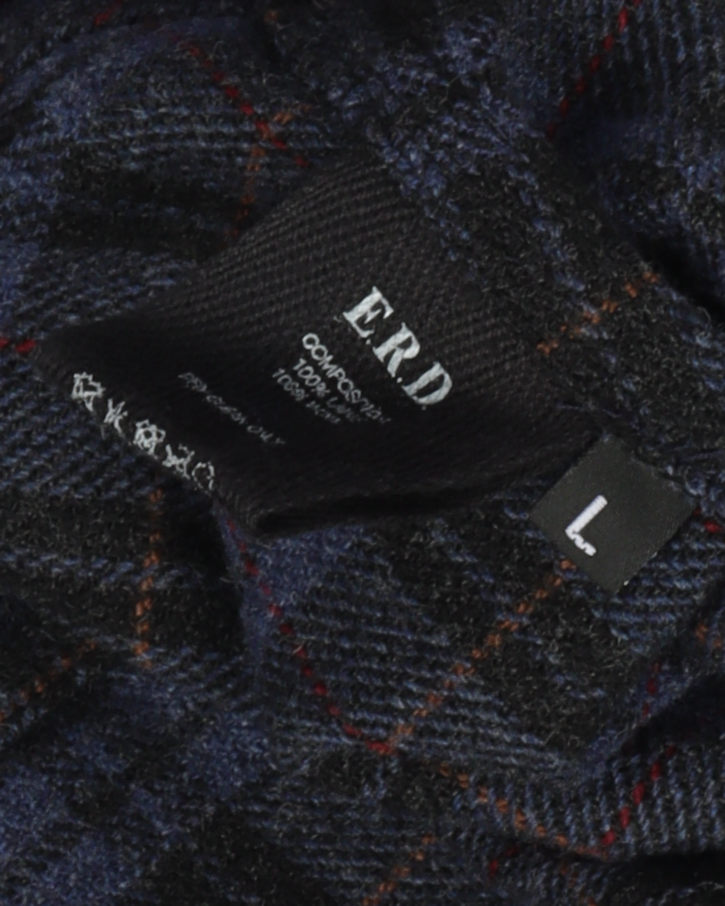 "Frozen Beauties" Patched Wool Flannel Shirt