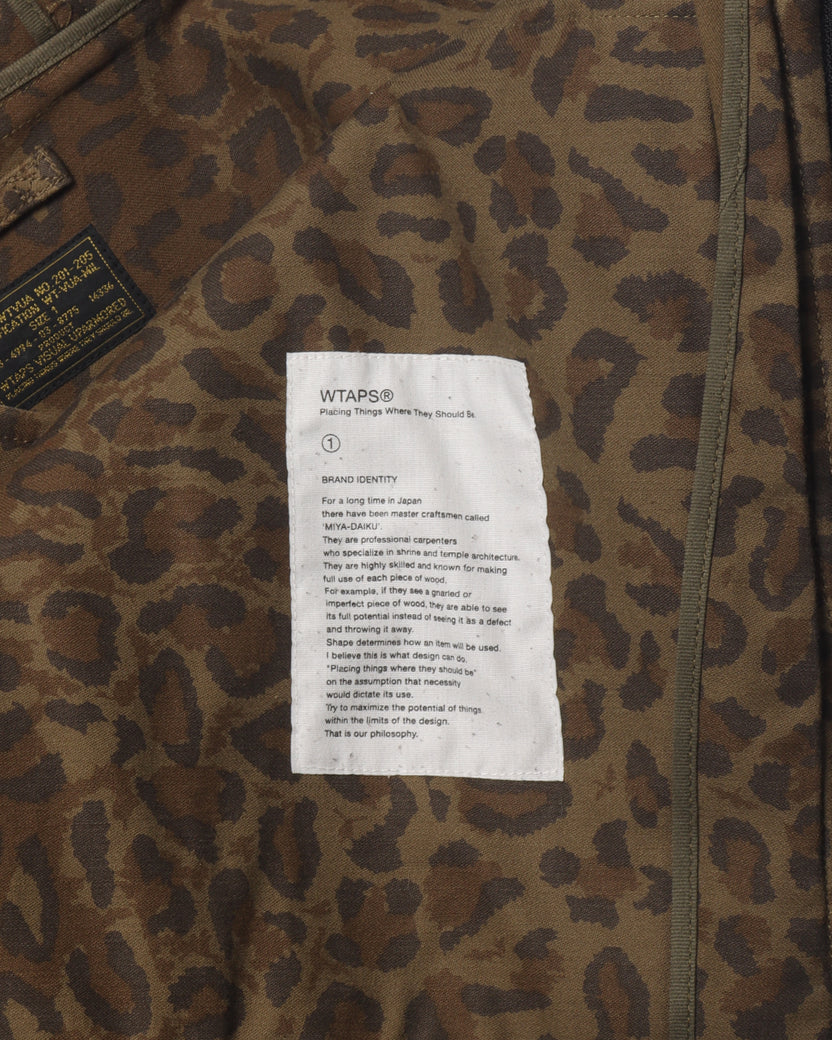 WTAPS Leopard Military Jacket