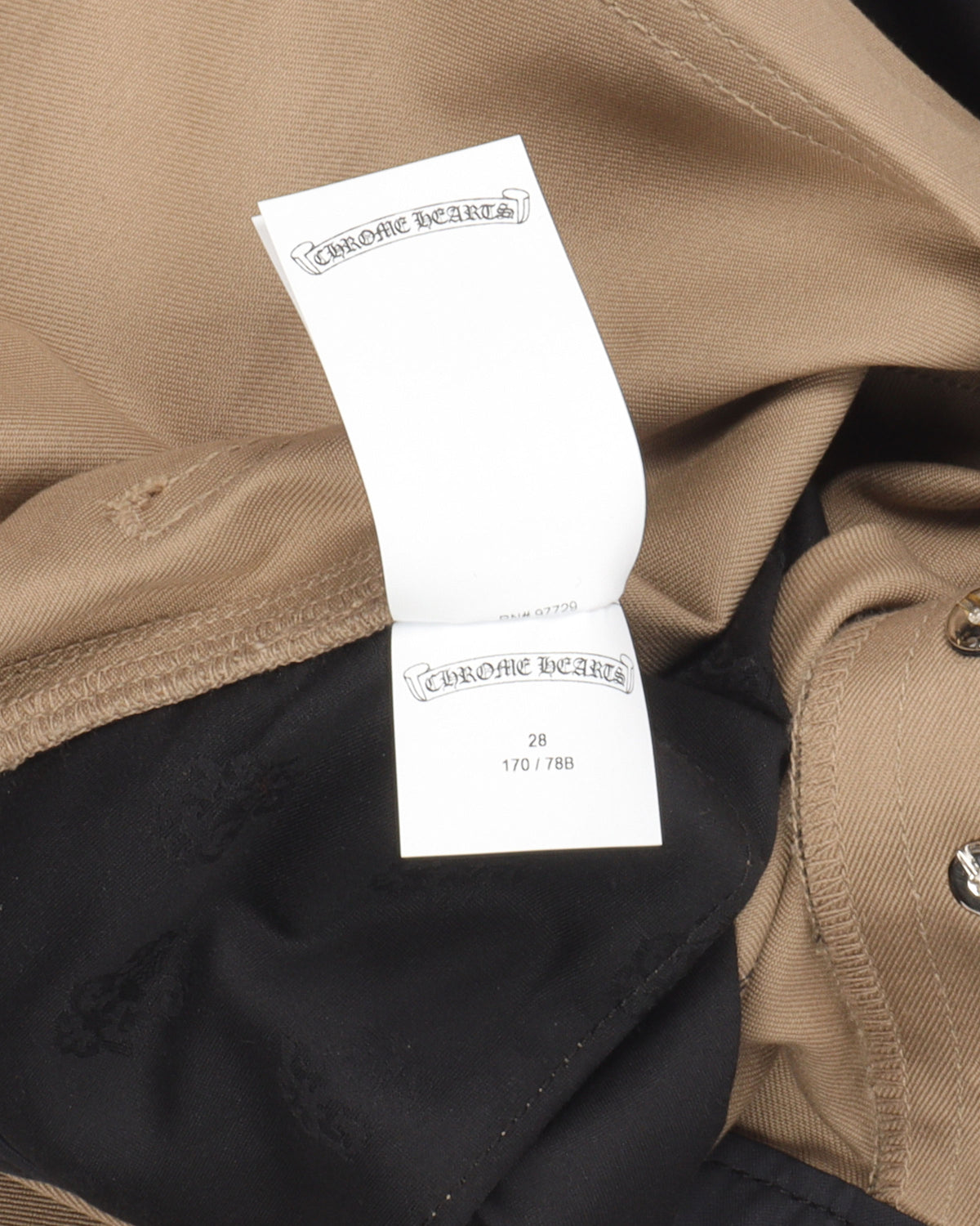 Double Knee Cross Patch Pants