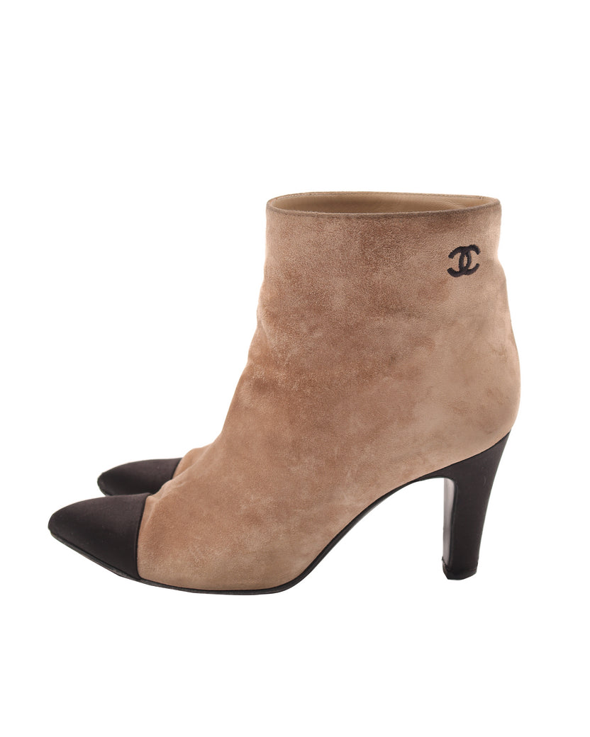 Suede 'Chanel Coco' Boots