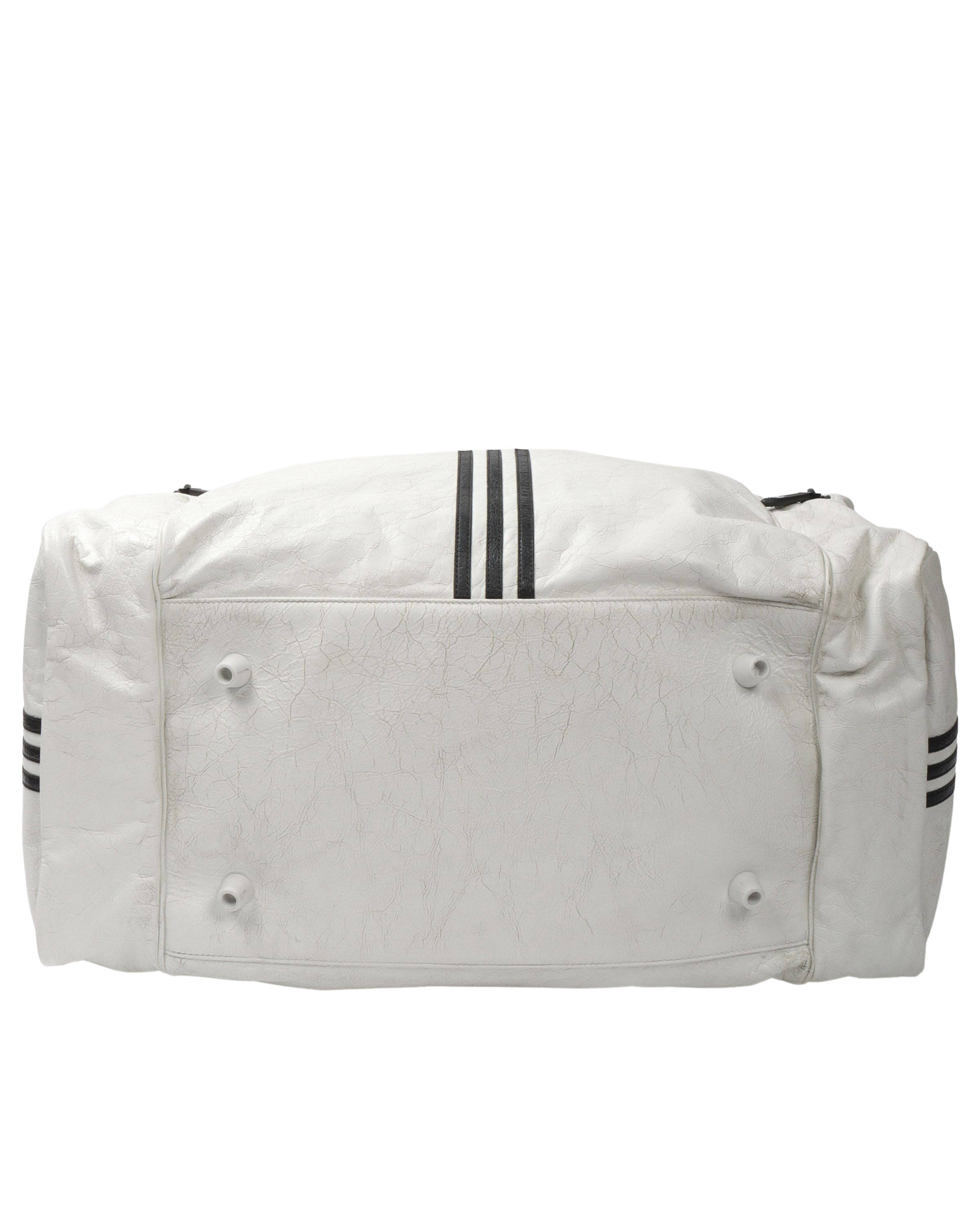 Adidas Leather Duffle Bag