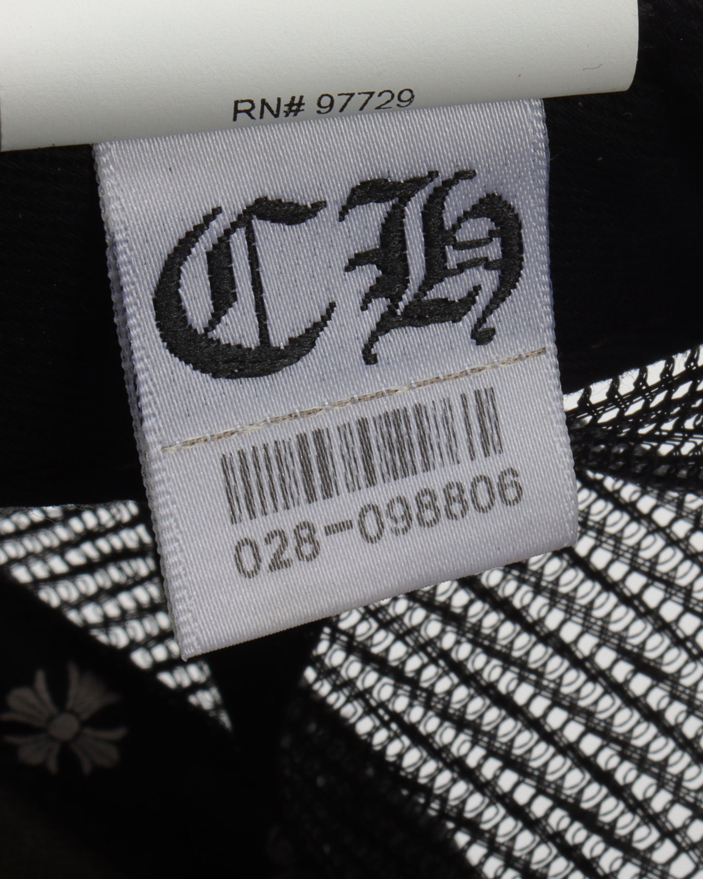 Leather Cemetery Cross Trucker Hat