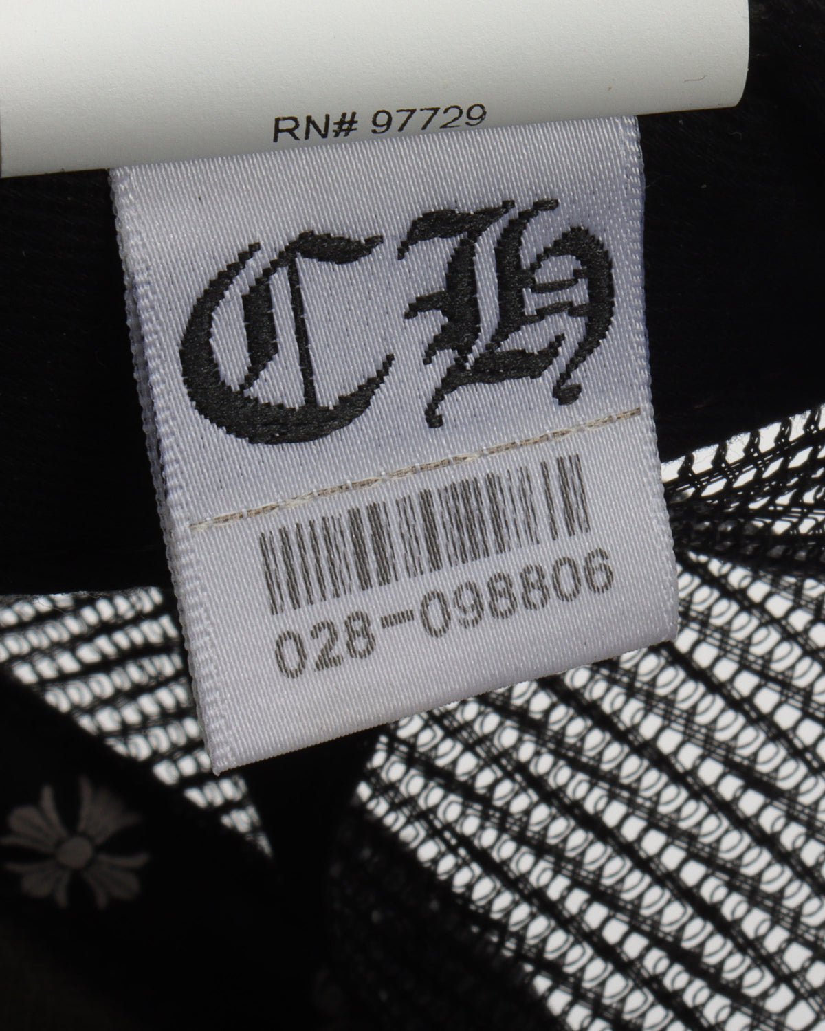 Leather Cemetery Cross Trucker Hat