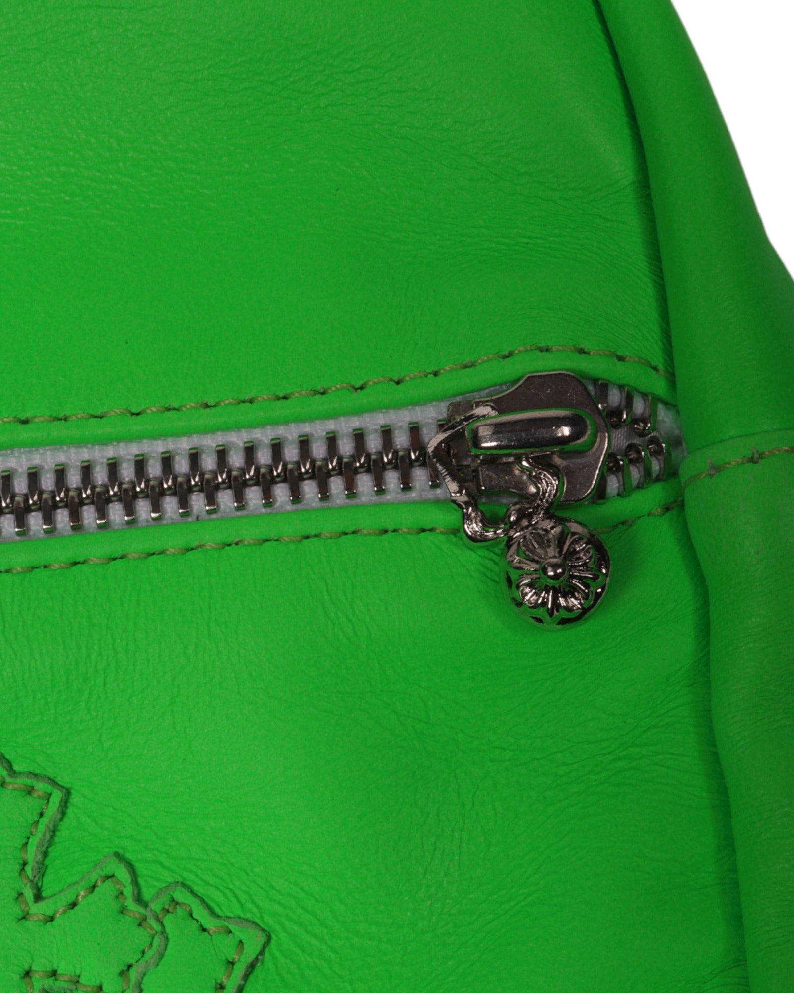 Leather bag Chrome Hearts Green in Leather - 24372671