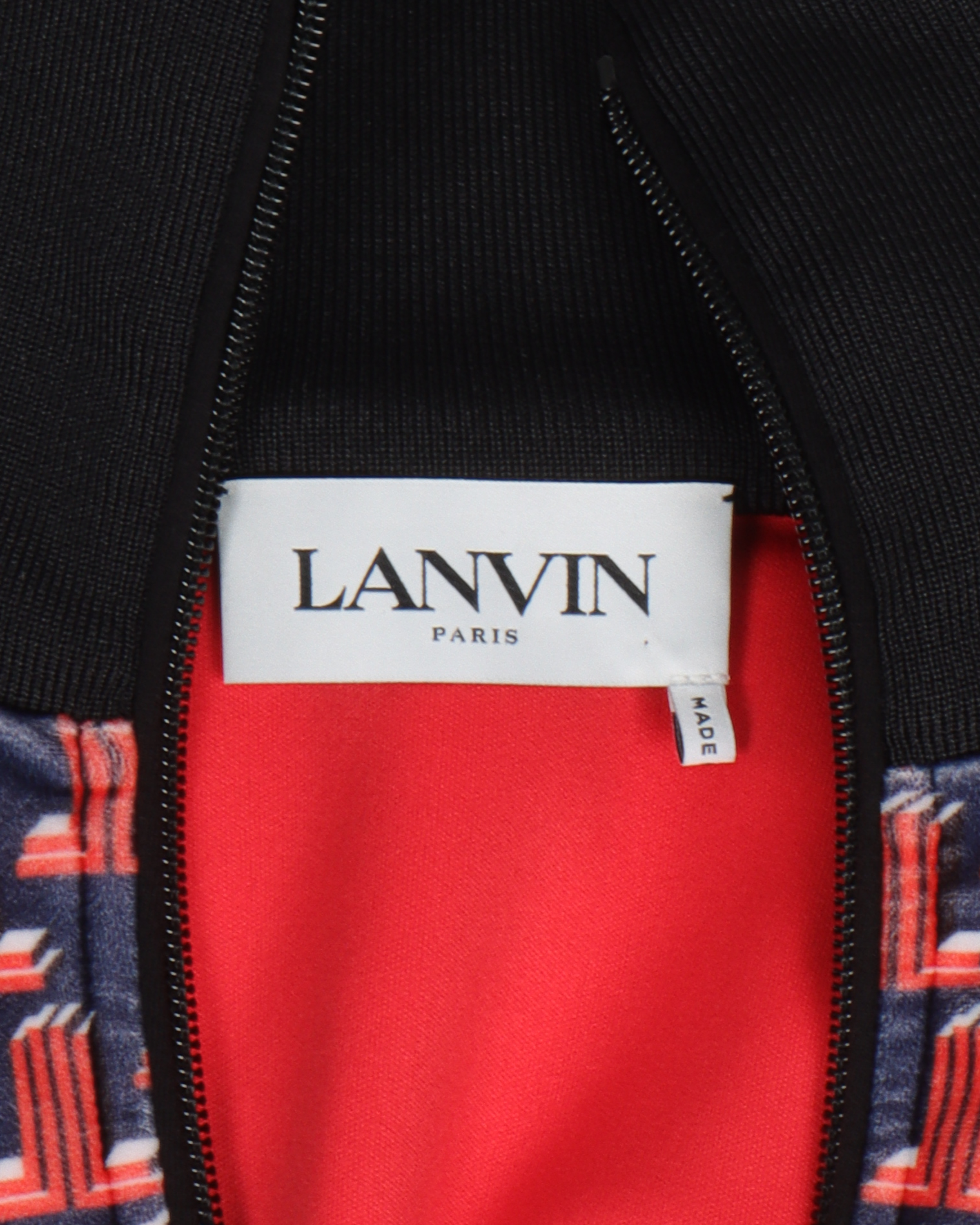 Lanvin Field Jacket with Monogram Detail